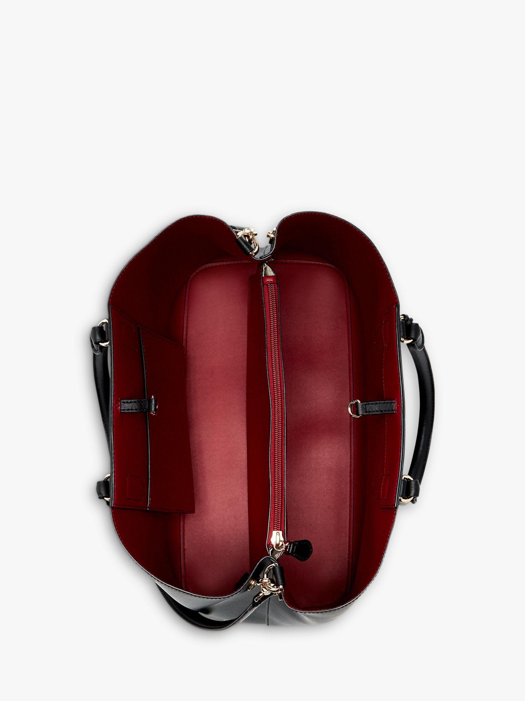 lauren ralph lauren dryden marcy leather tote