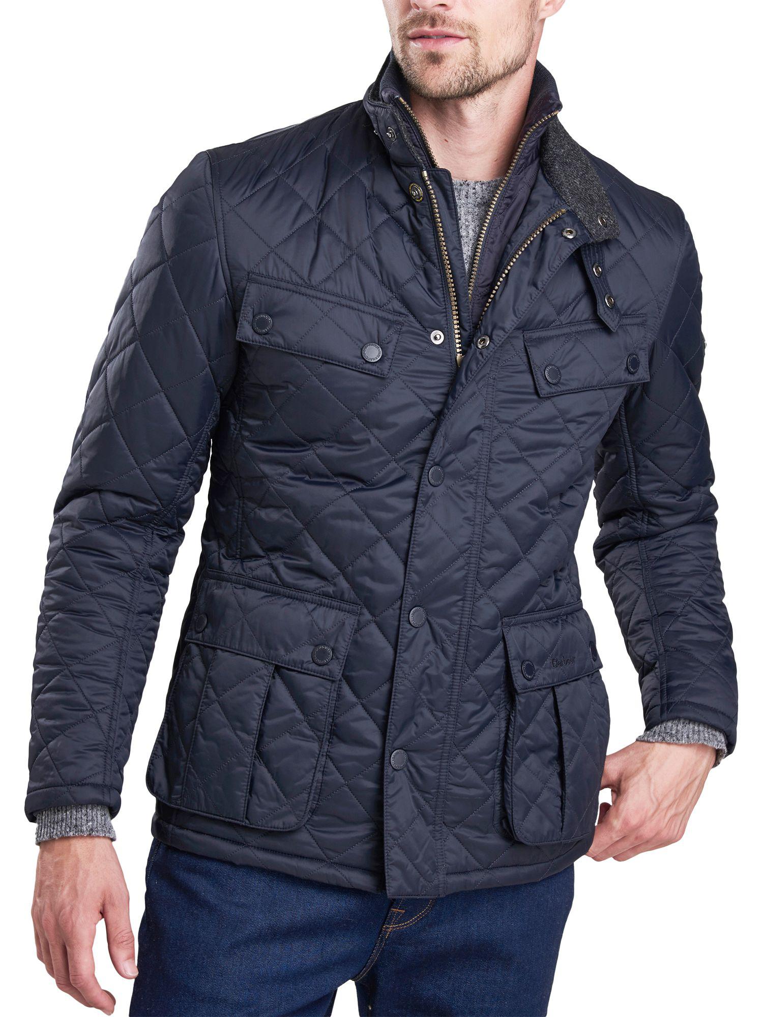Barbour Synthetic International Windshield Quilted Jacket in Navy (Blue ...