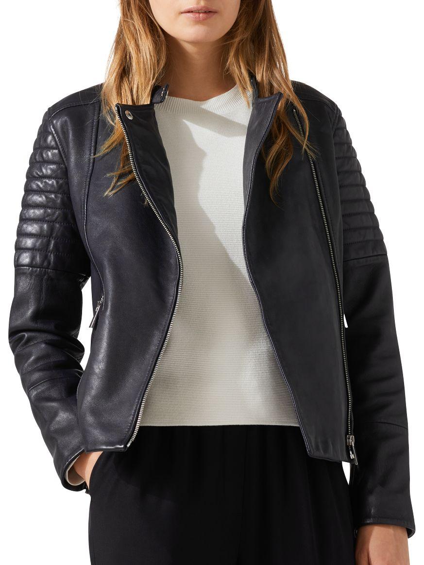 jigsaw biker jacket