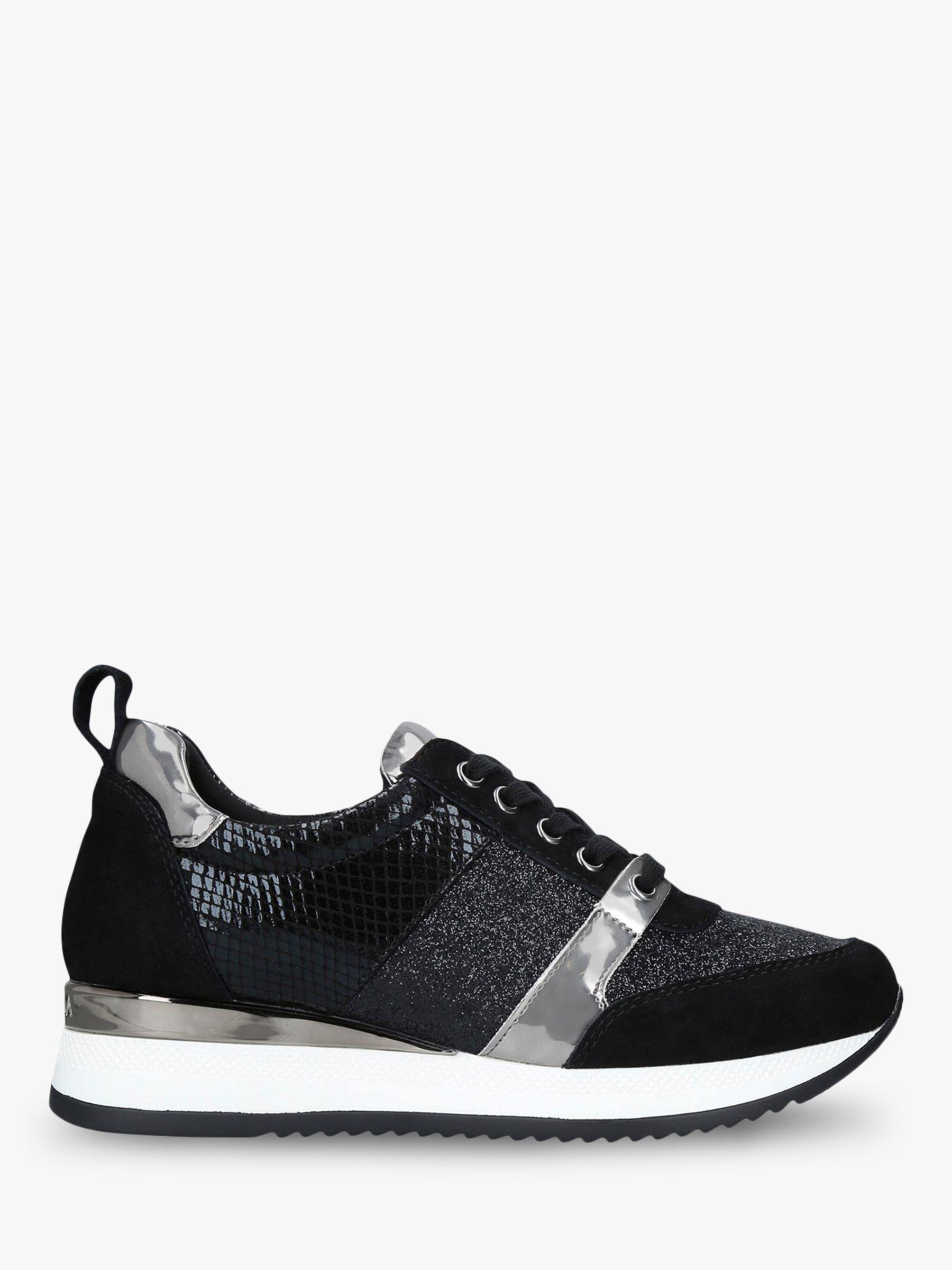 carvela justified trainers black