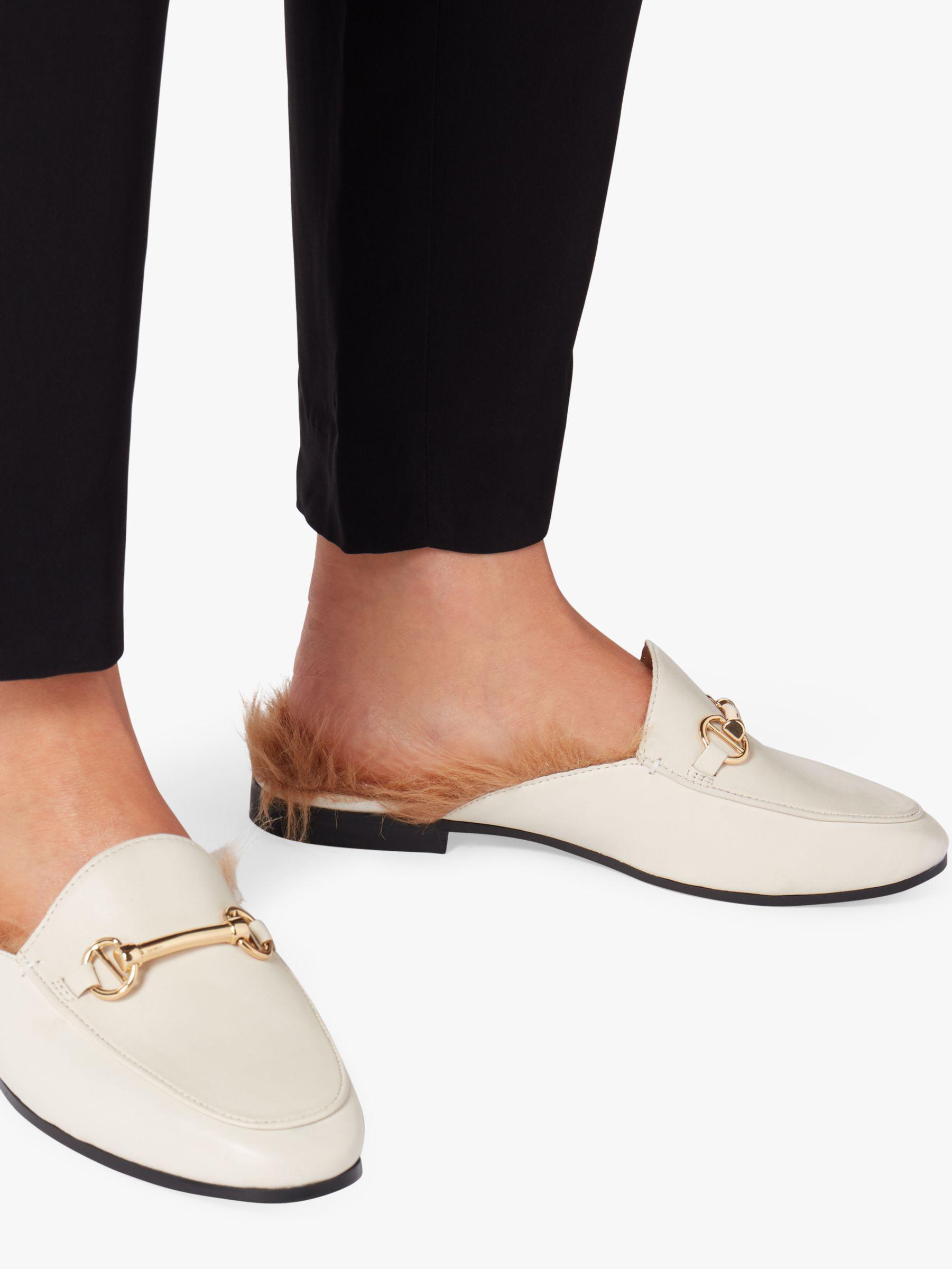 dune backless loafers
