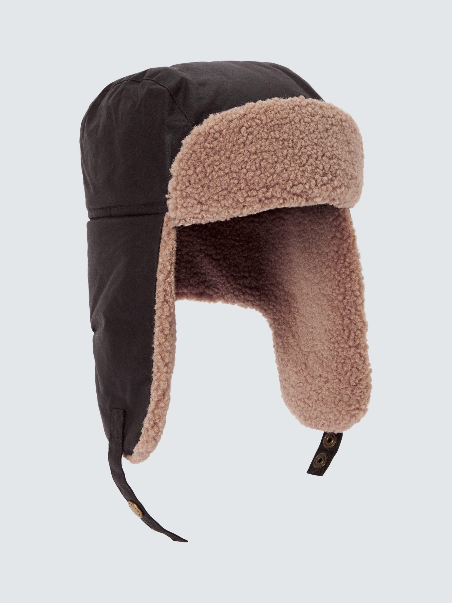 Barbour stanhope waxed trapper hat store