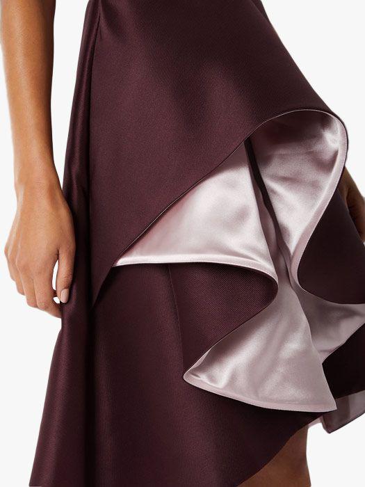 coast adella full midi dress purple