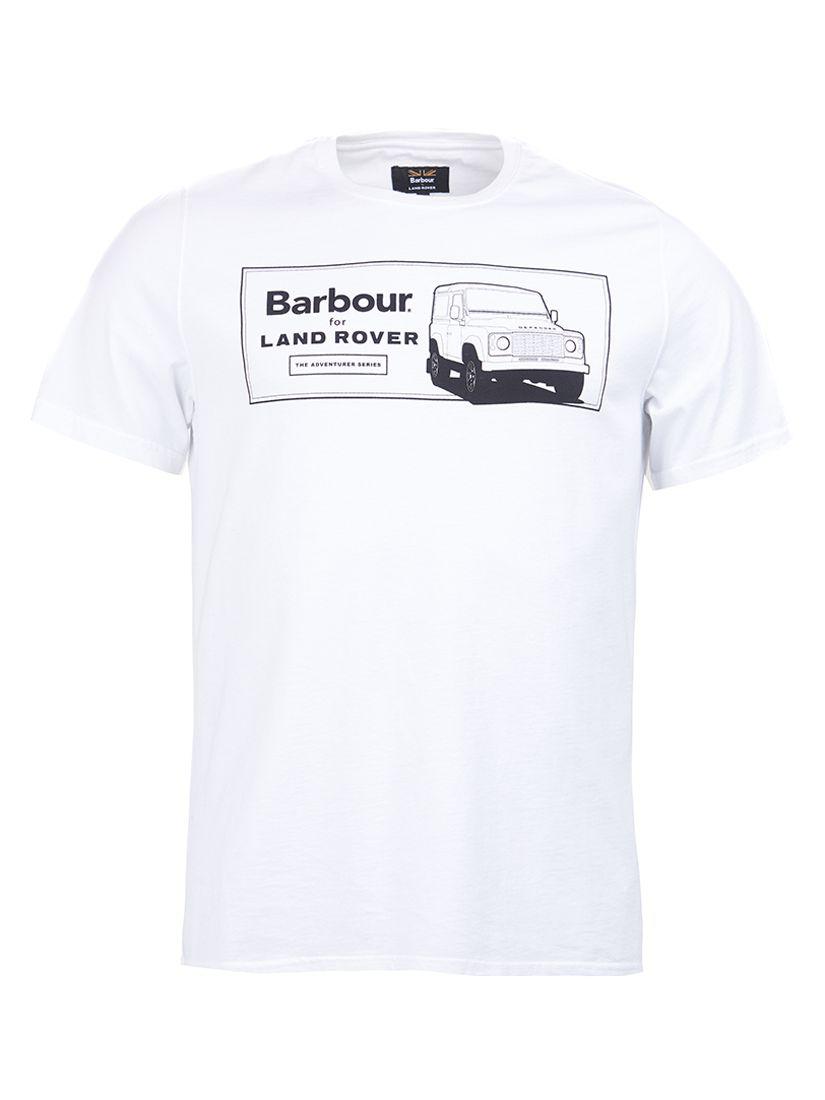 barbour land rover defender t shirt