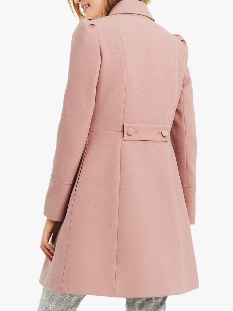 pink oasis coat