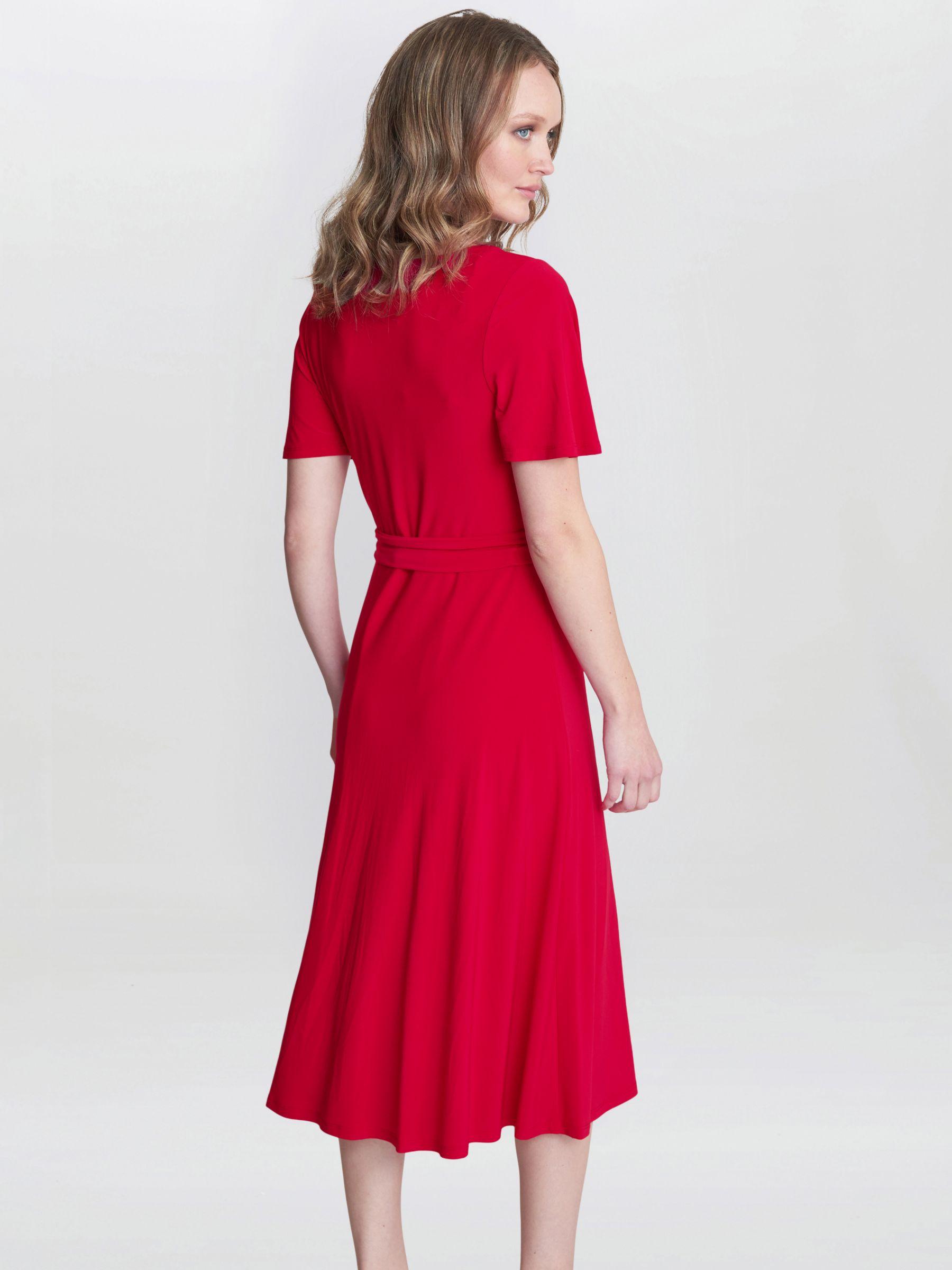 Gina bacconi 2024 red dress