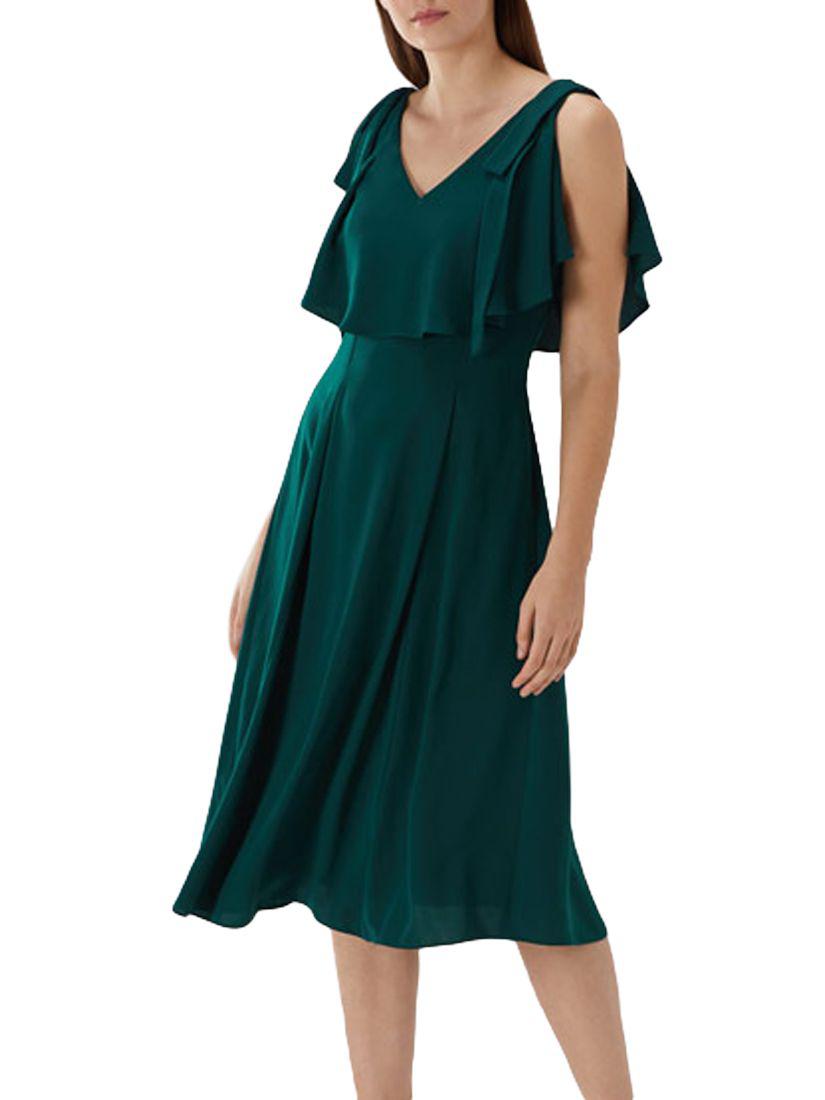 coast forest green dress