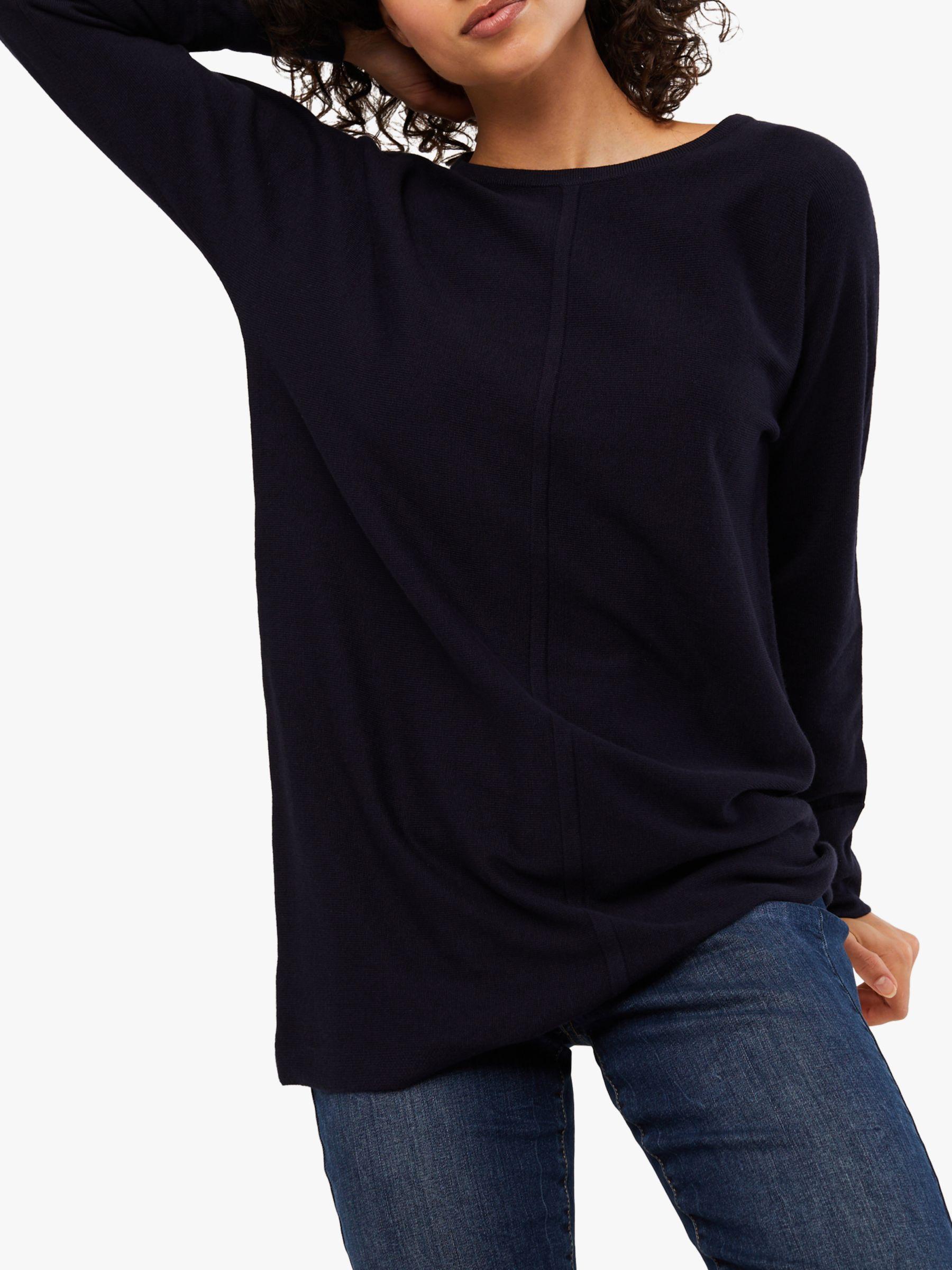 black and white star sweater