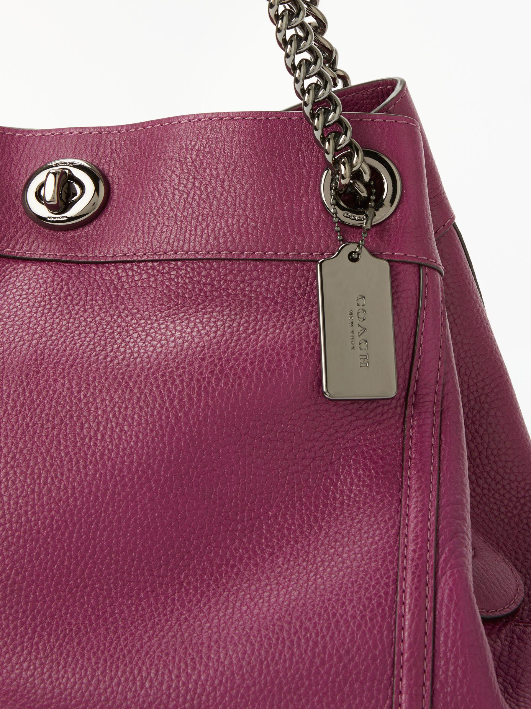 coach edie dark berry
