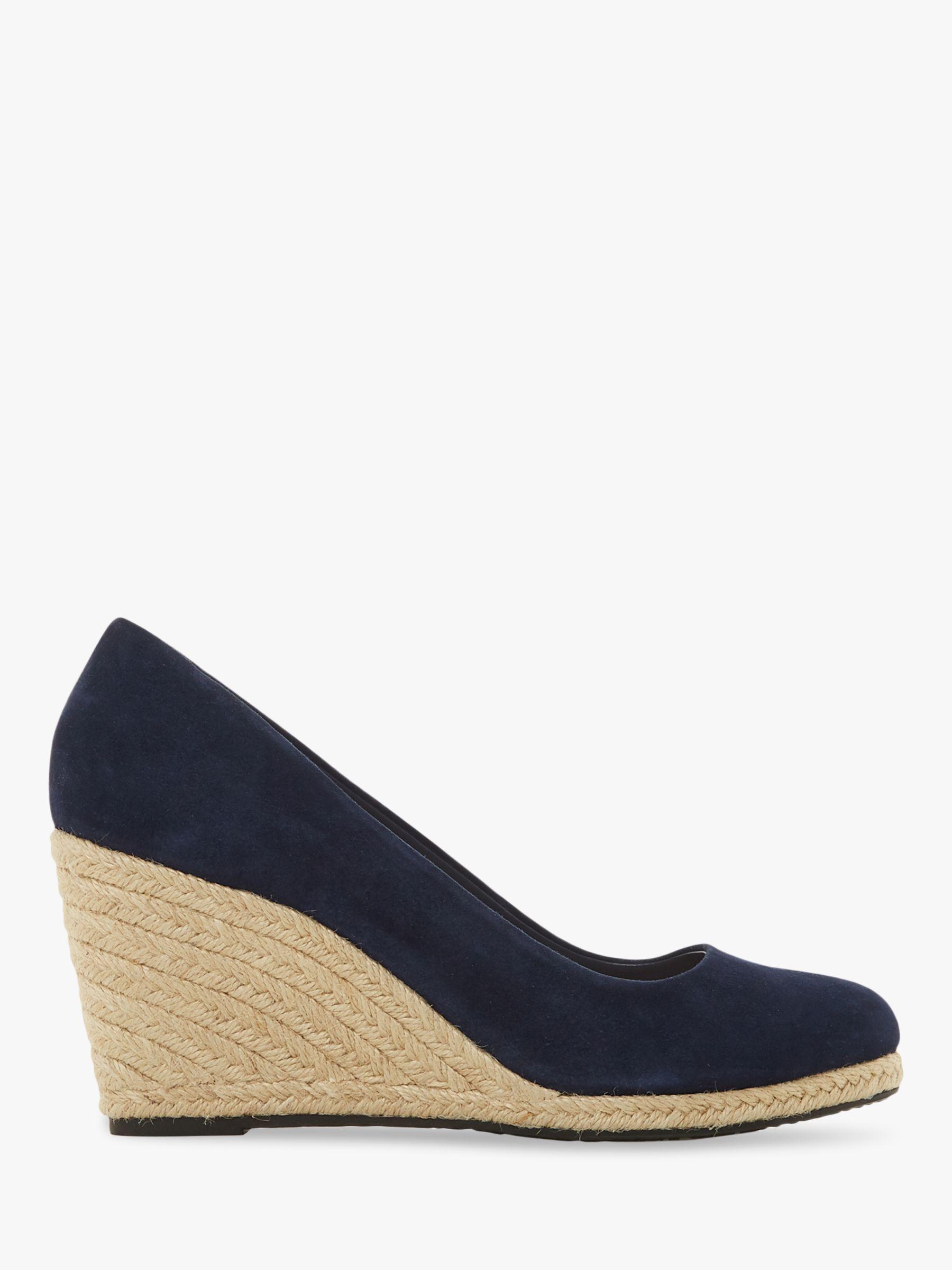 wedge heel court shoes