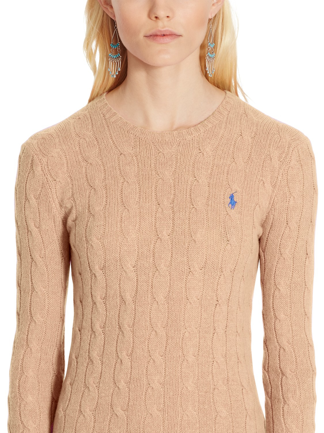 Polo Ralph Lauren Julianna Classic Cable Knit Jumper in 
