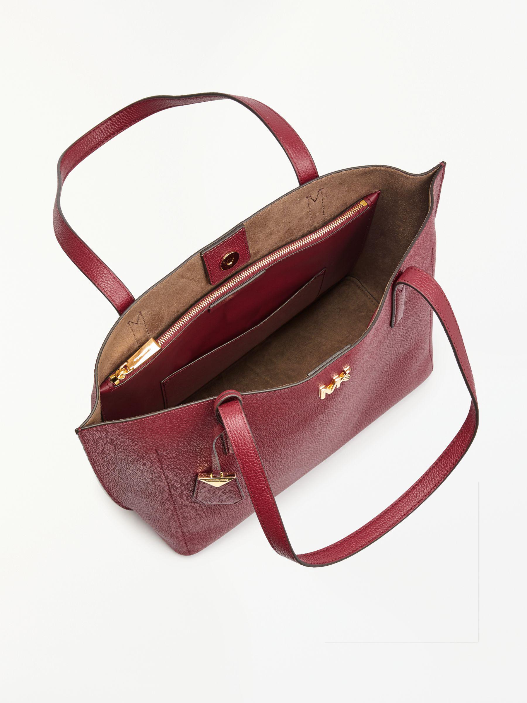 ana bonded leather tote