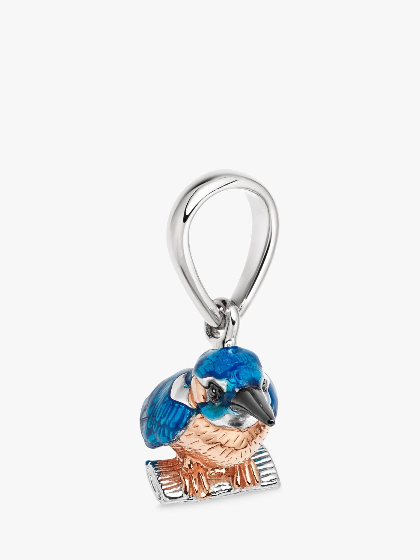Links Of London Kingfisher Charm In Blue Lyst