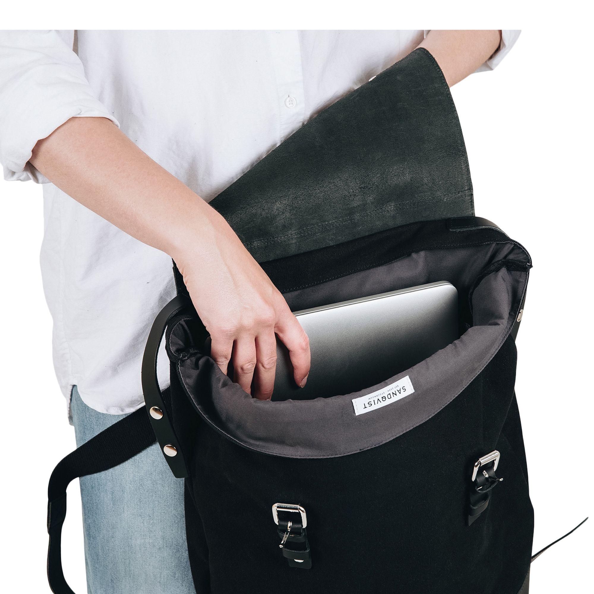 sandqvist hege grand canvas backpack