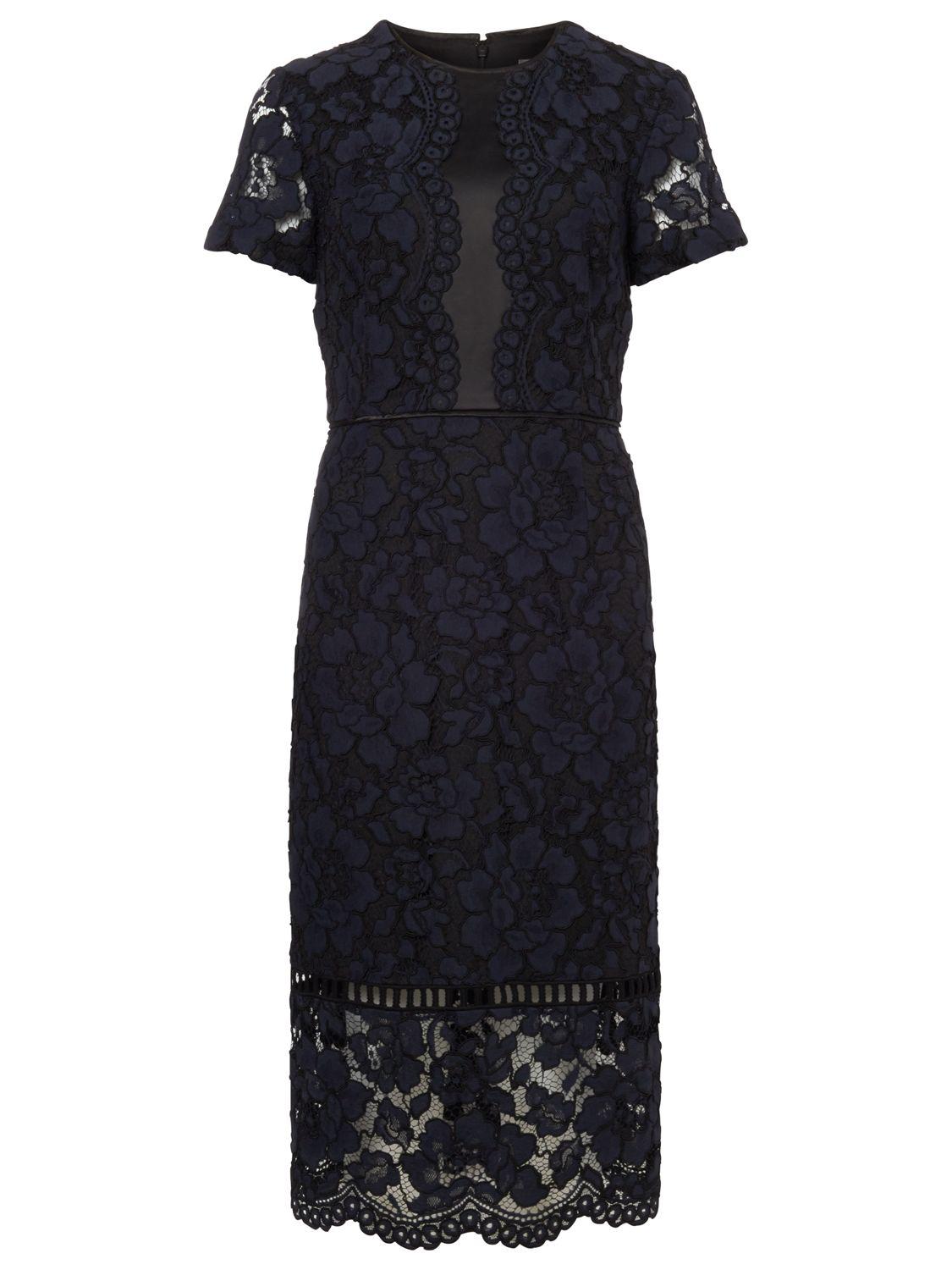 phase eight darena lace dress pink