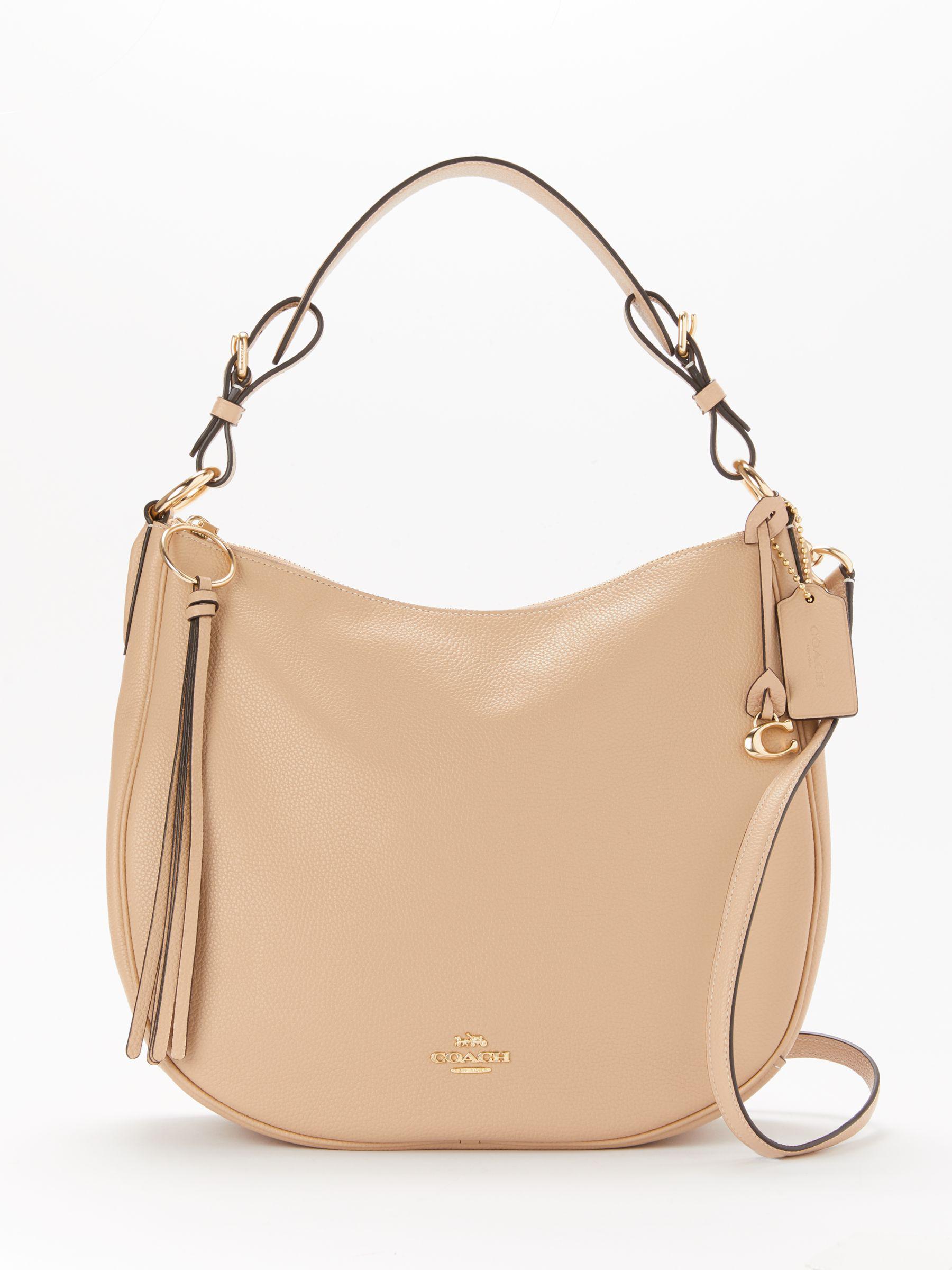 COACH Sutton Pebbled Leather Hobo Bag - Lyst