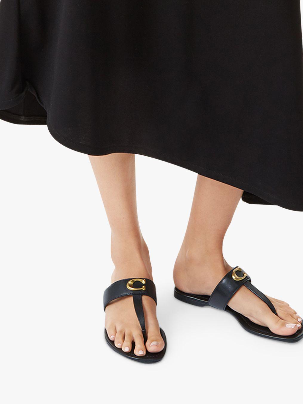 coach jessie flip flop