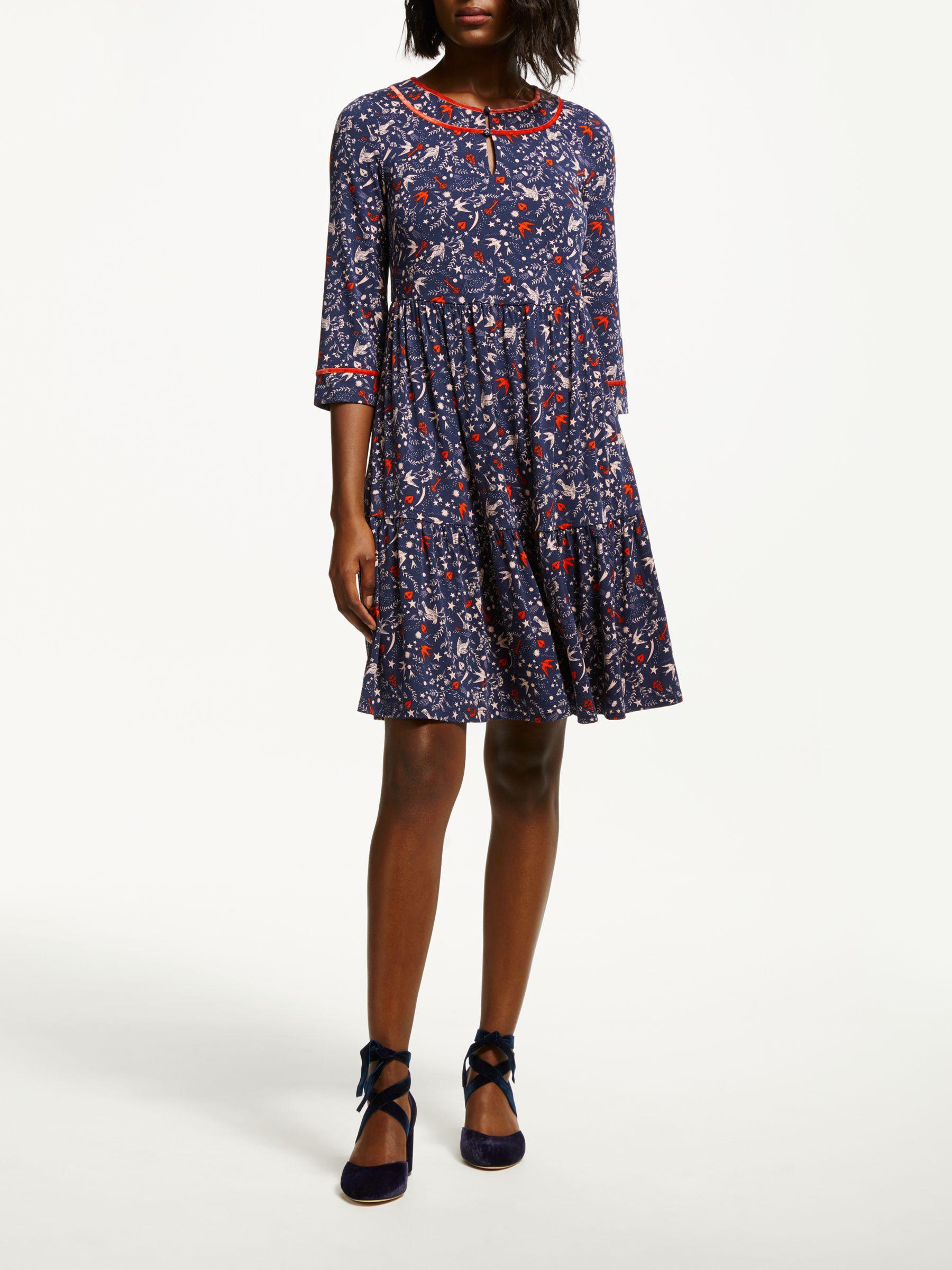 printed one piece dress