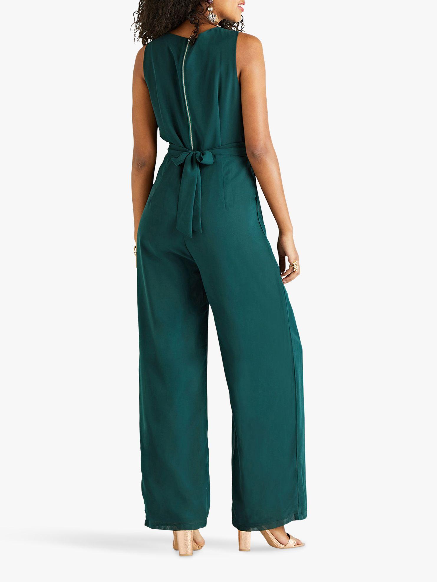 yumi green jumpsuit