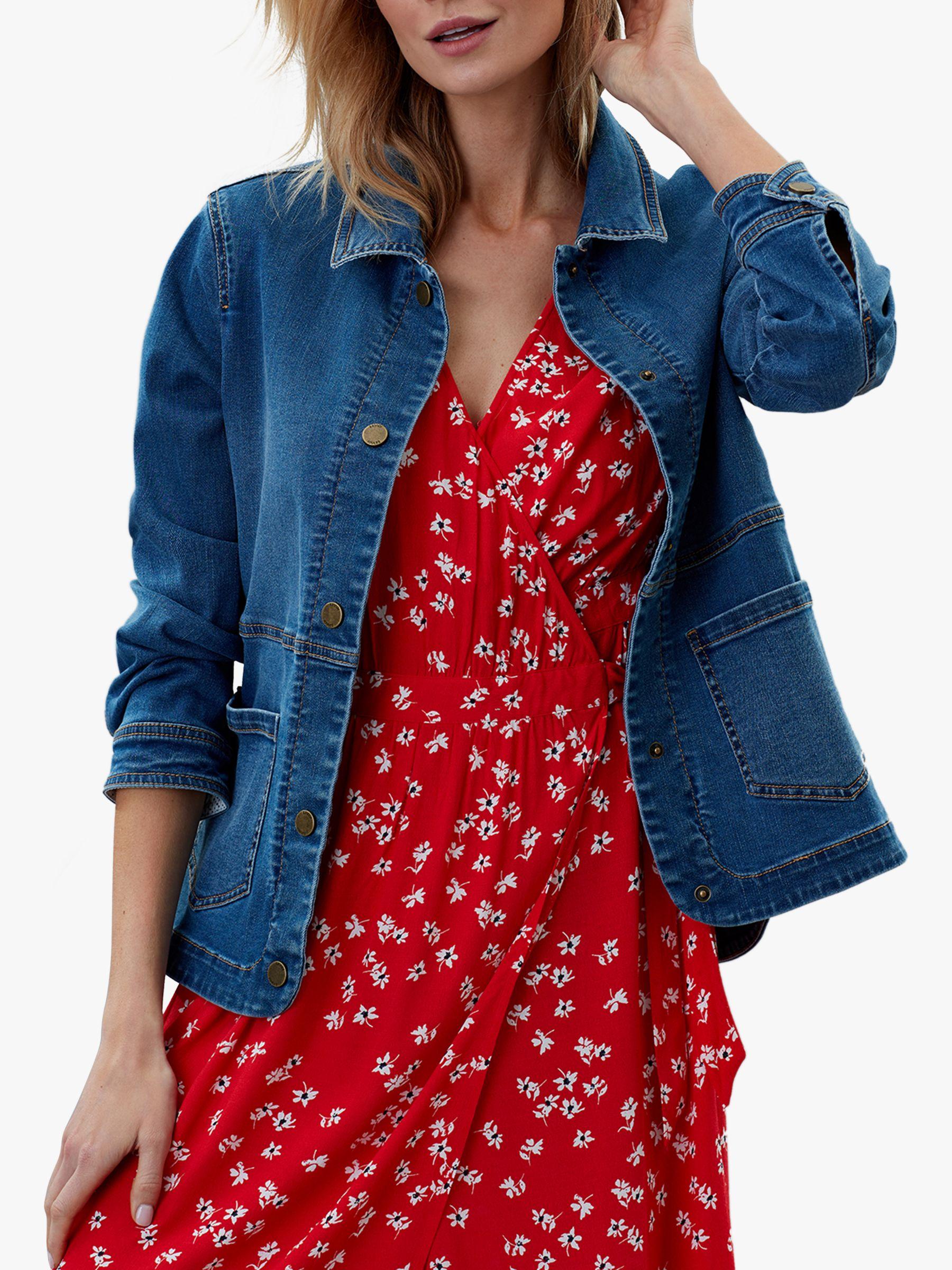 Joules Imogen Denim Jacket Pink atelieryuwa.ciao.jp