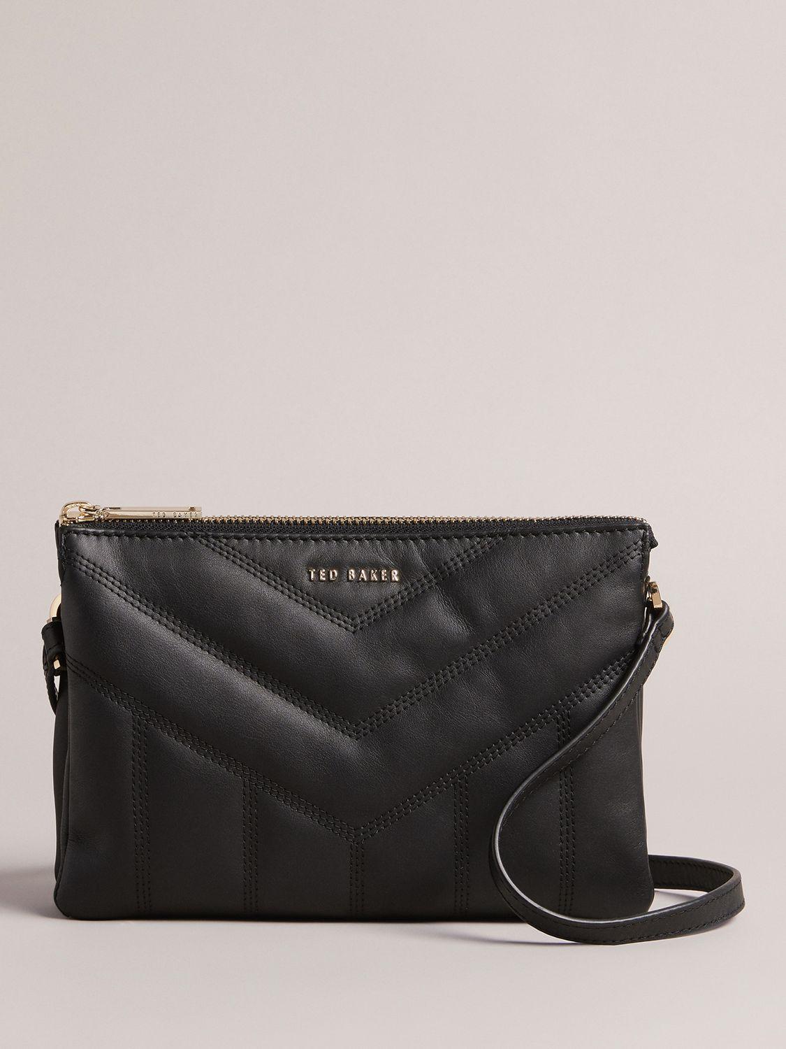 Ted Baker Ayasini Quilted Puffer Cross Body Bag in Black Lyst UK