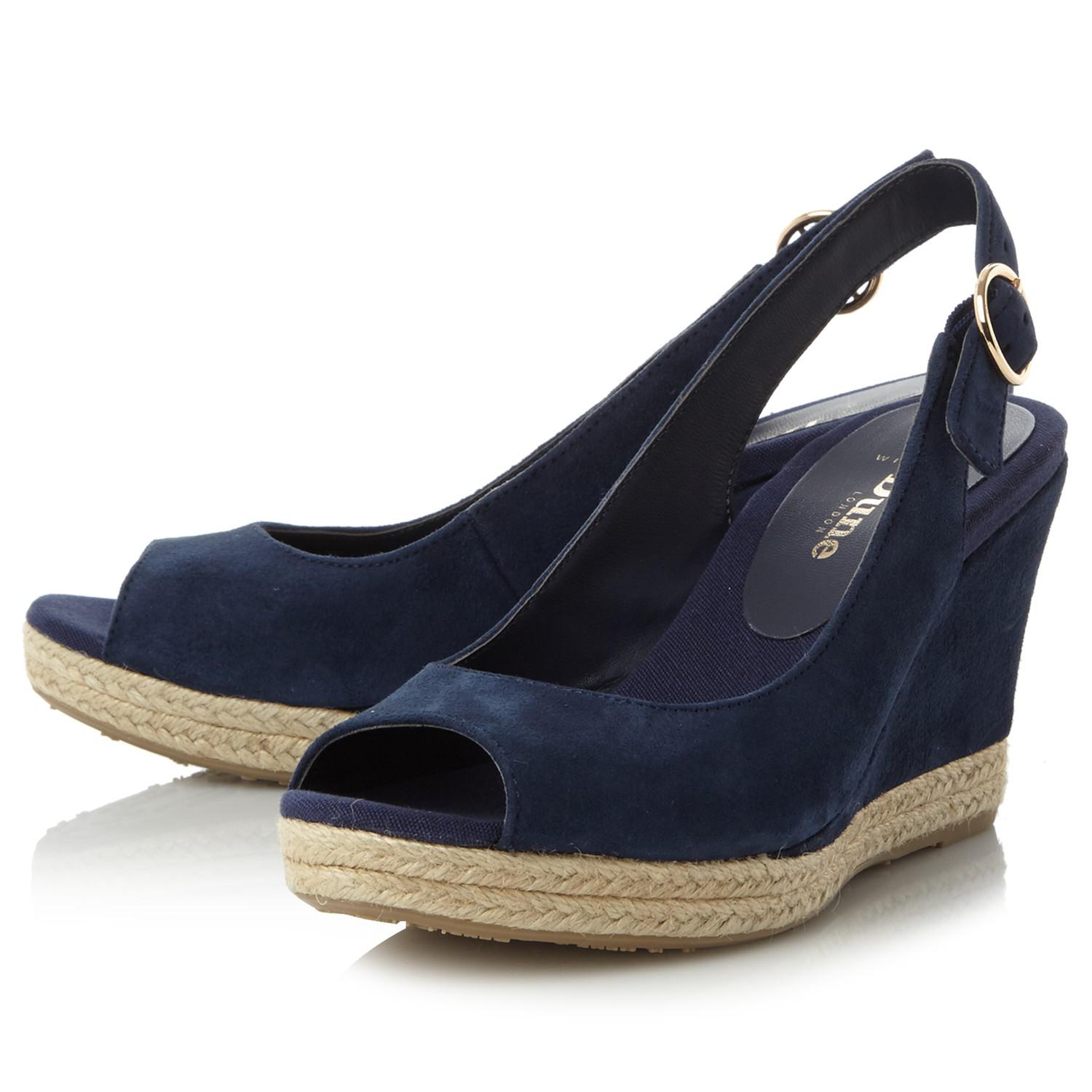 dune navy shoes