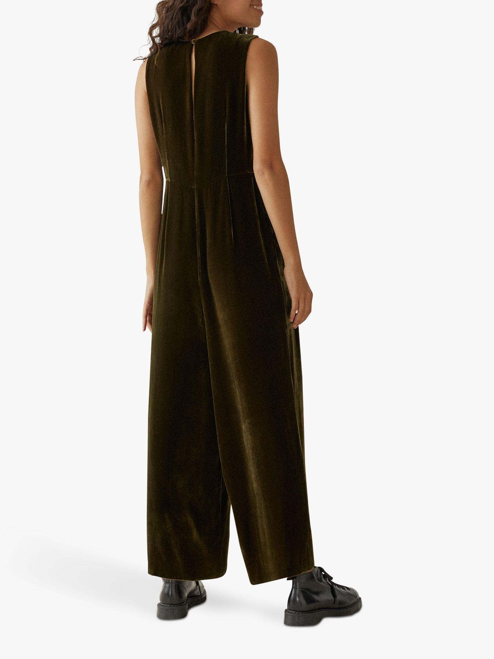 toast velvet jumpsuit