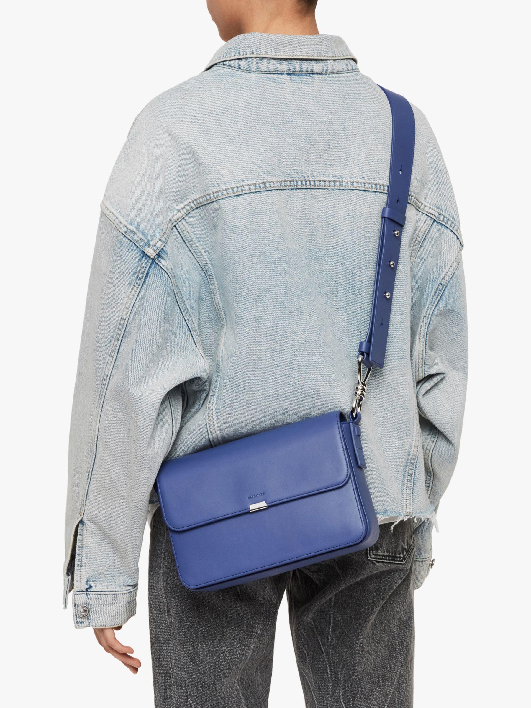 all saints captain flap bag