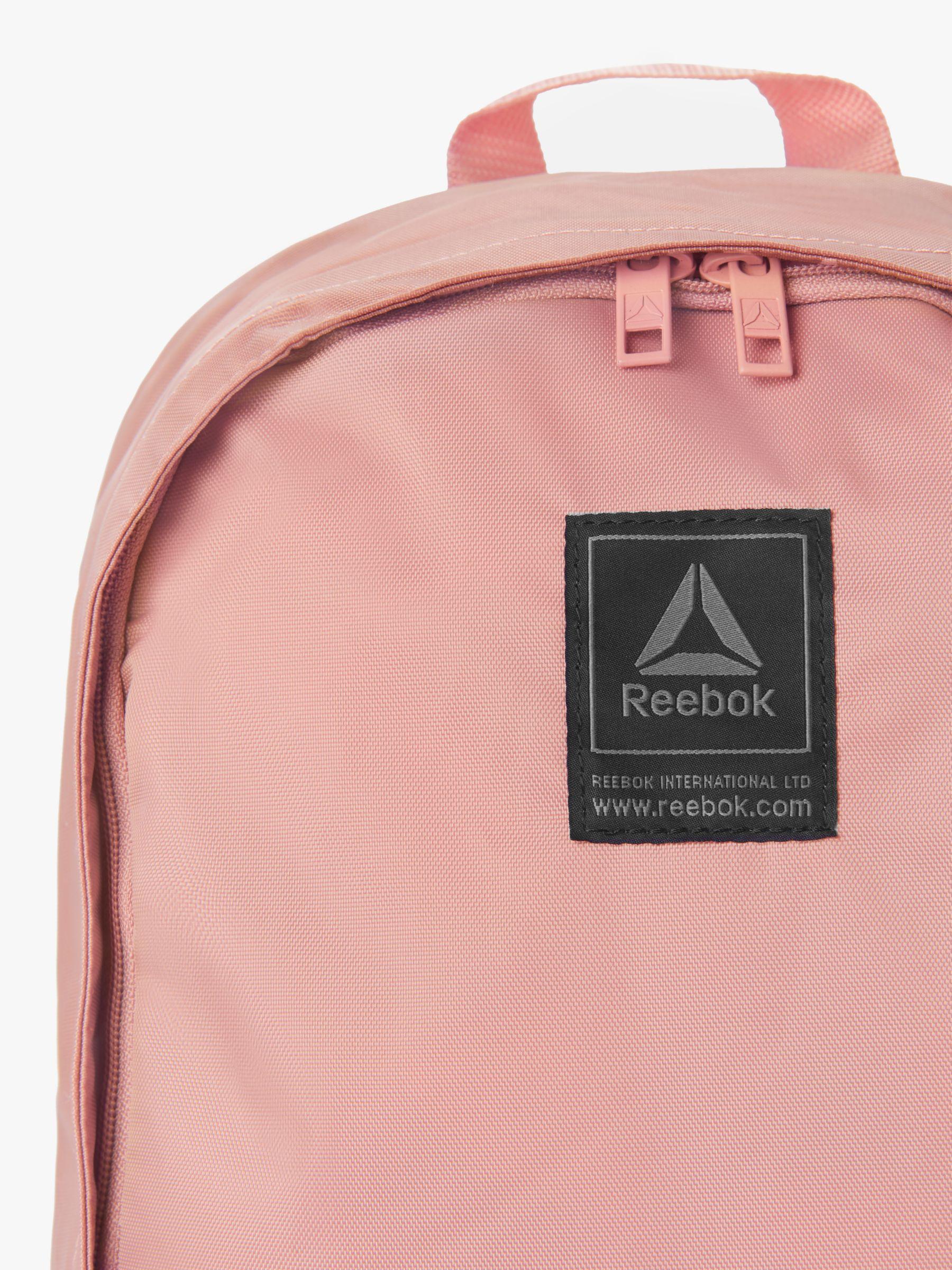 reebok pink backpack