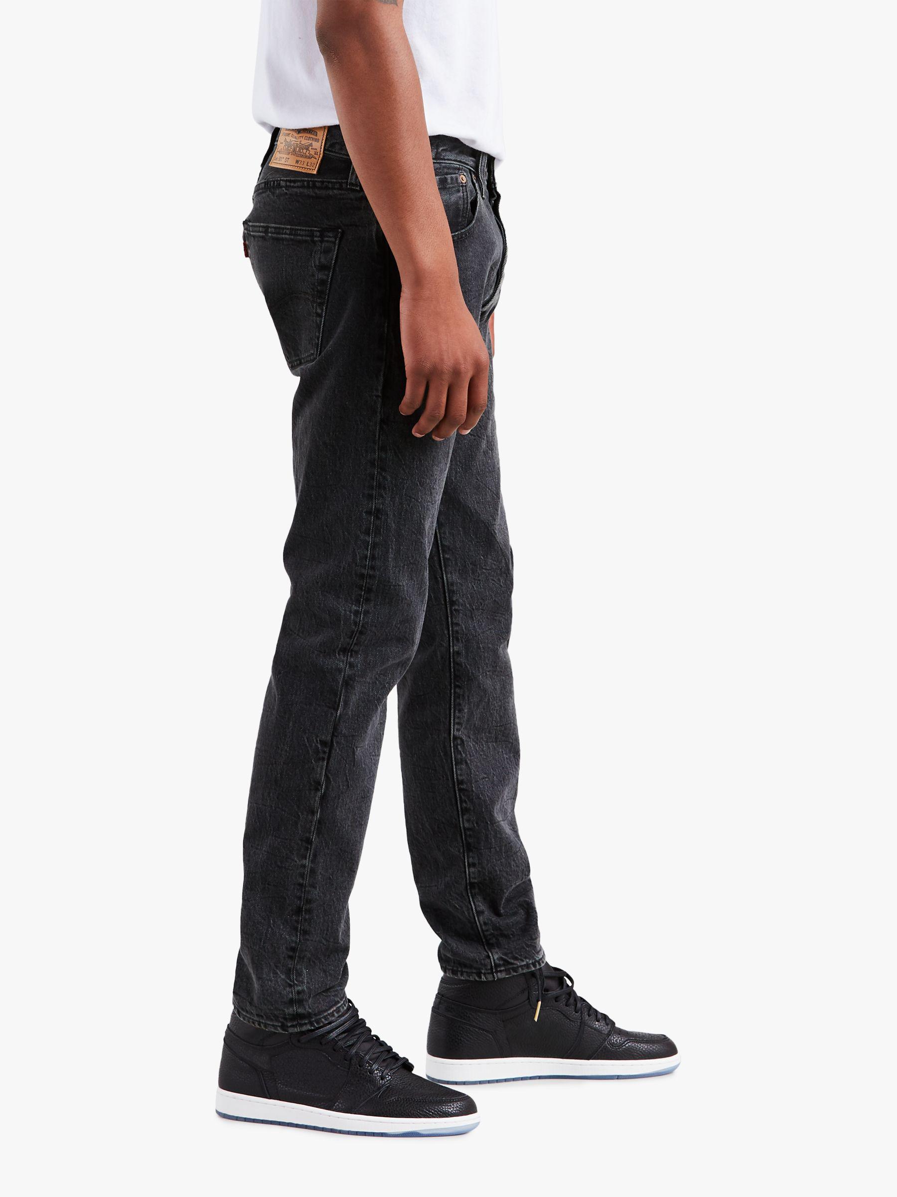 Levi's Denim X Justin Timberlake 501 Slim Tapered Fit Jeans in Washed Black  (Black) for Men - Lyst