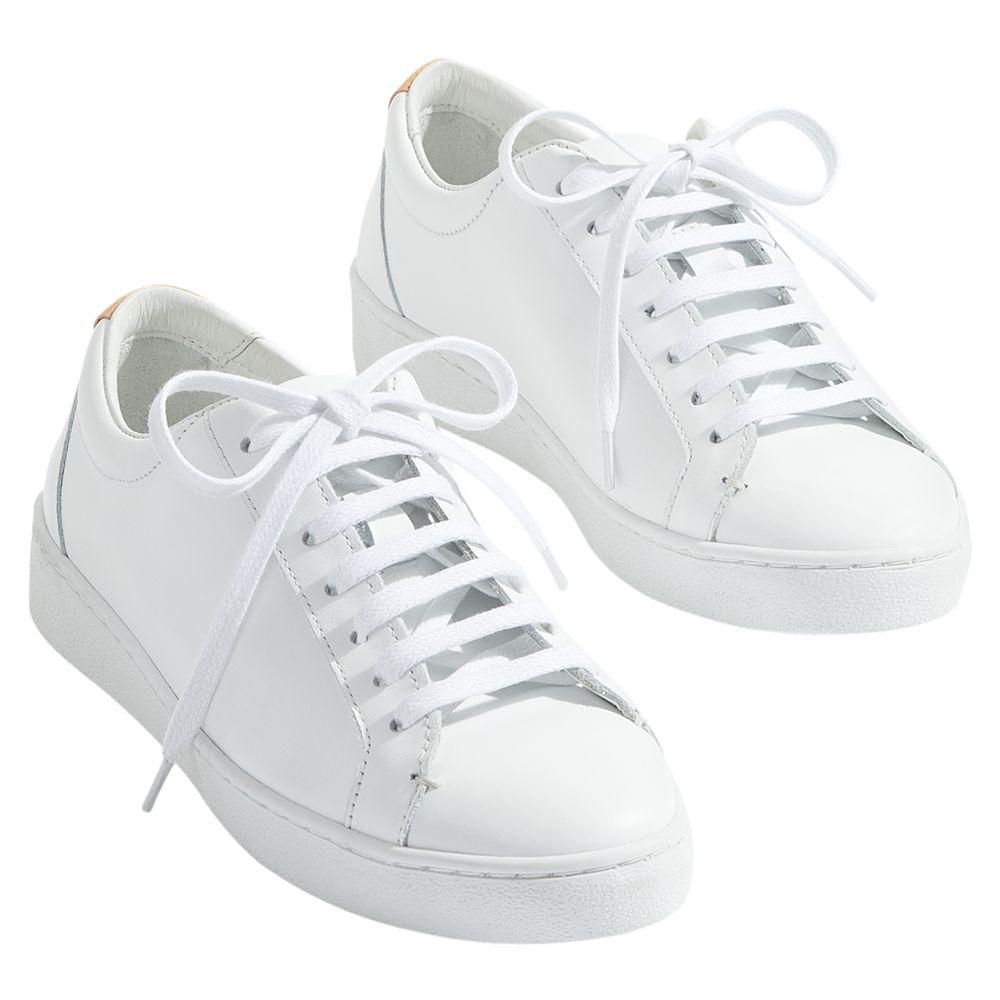 Jigsaw Leather Amour Lace Up Trainer in 