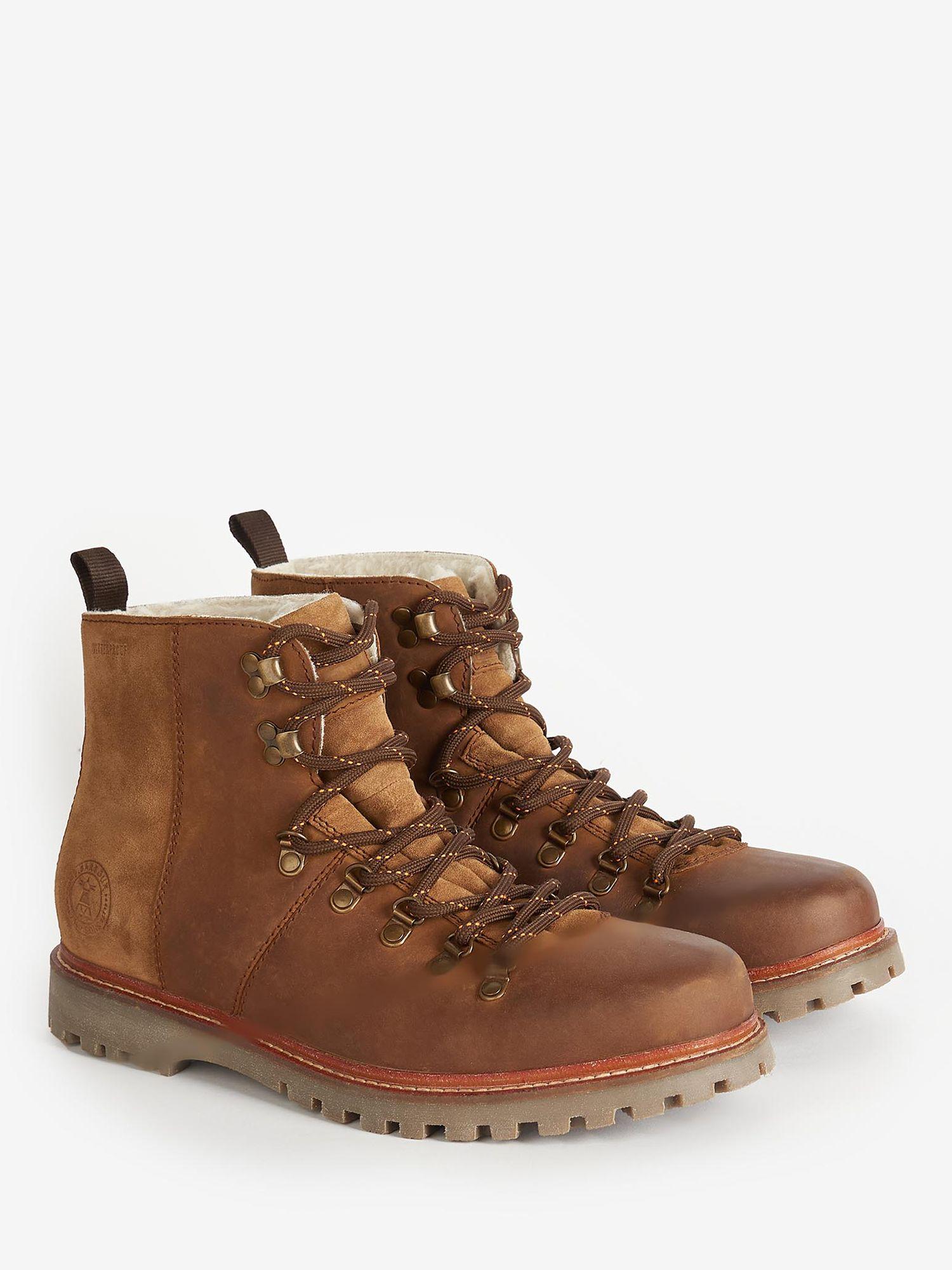 Barbour Tommy Leather Boots in Brown for Men | Lyst UK