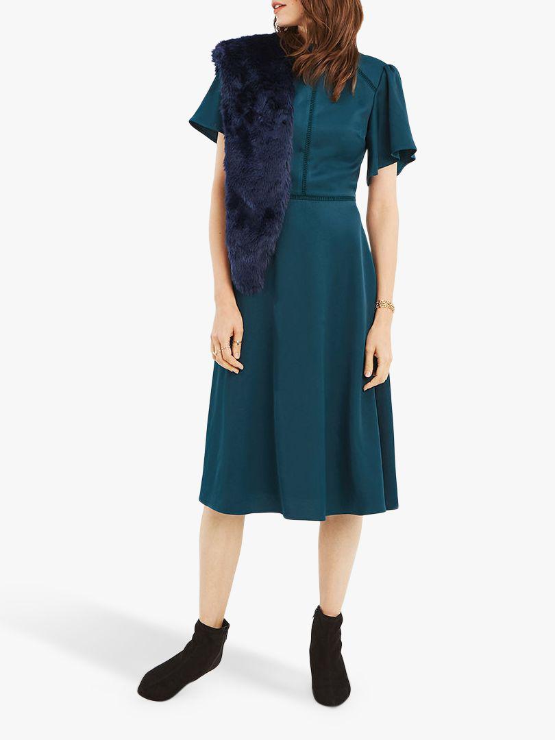 oasis angel sleeve dress