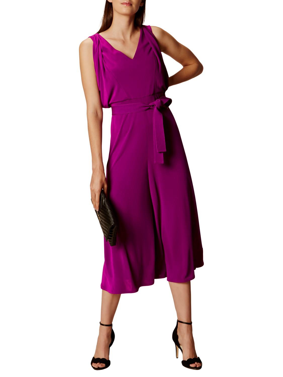 karen millen pink jumpsuit