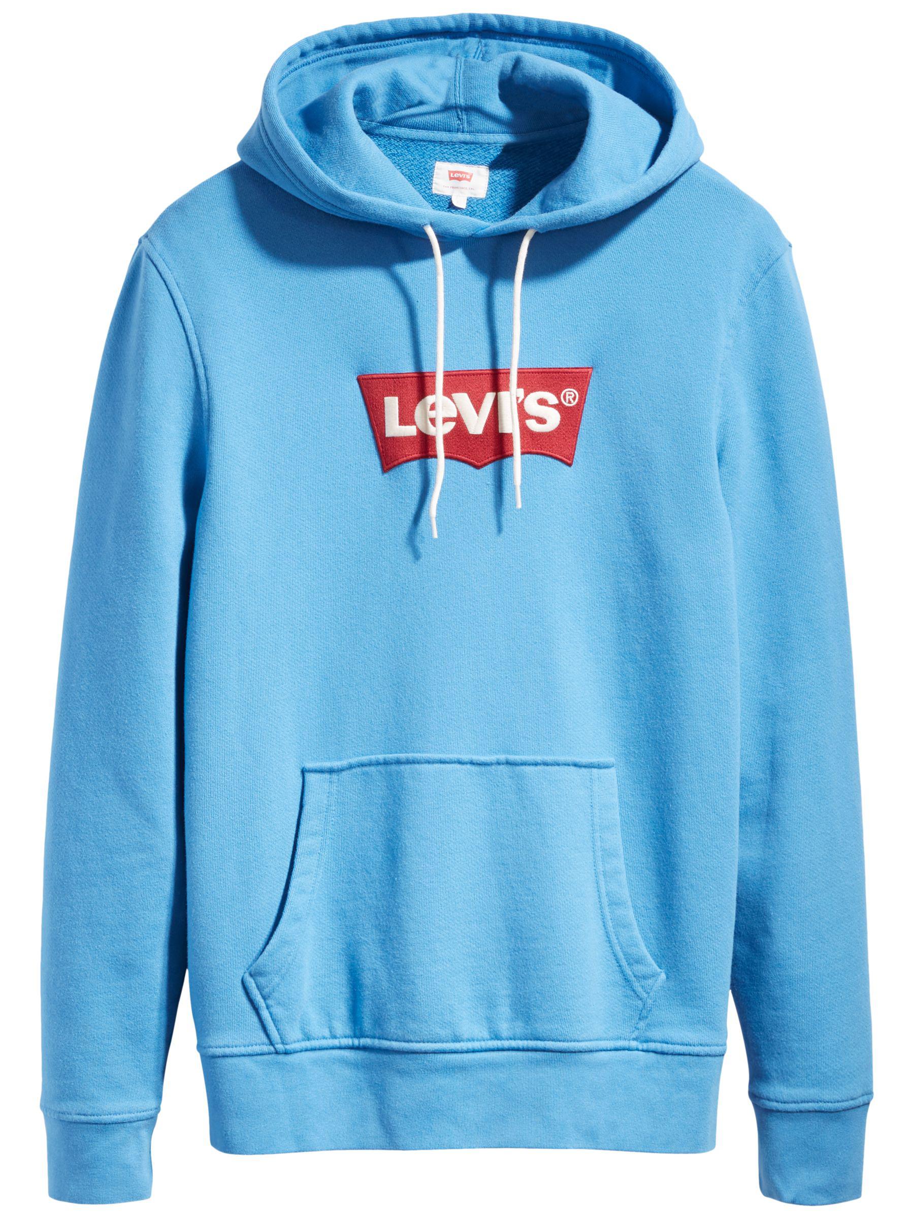 blue levi hoodie