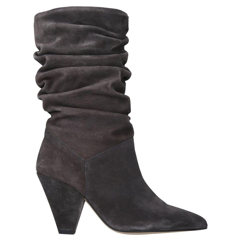 carvela scrunch suede boots