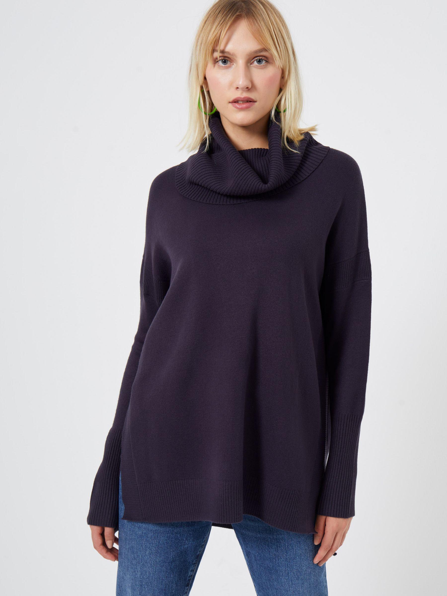 French connection top cowl neck sweater