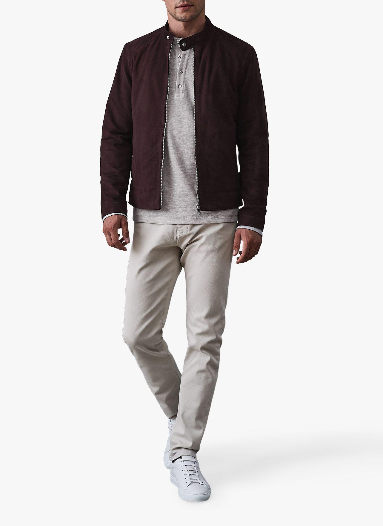 reiss jacob suede jacket