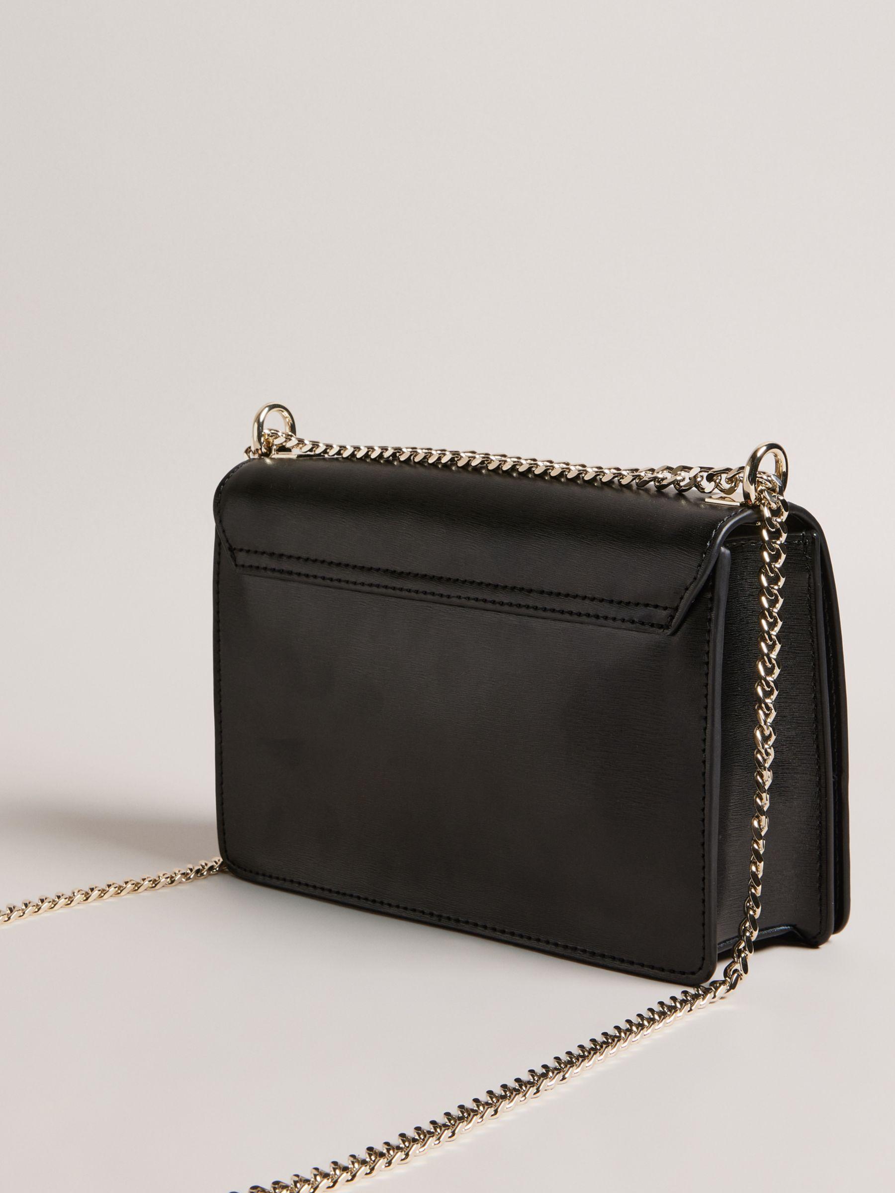 Ted Baker Bow Detail Leather Cross Body Bag in Black Lyst UK