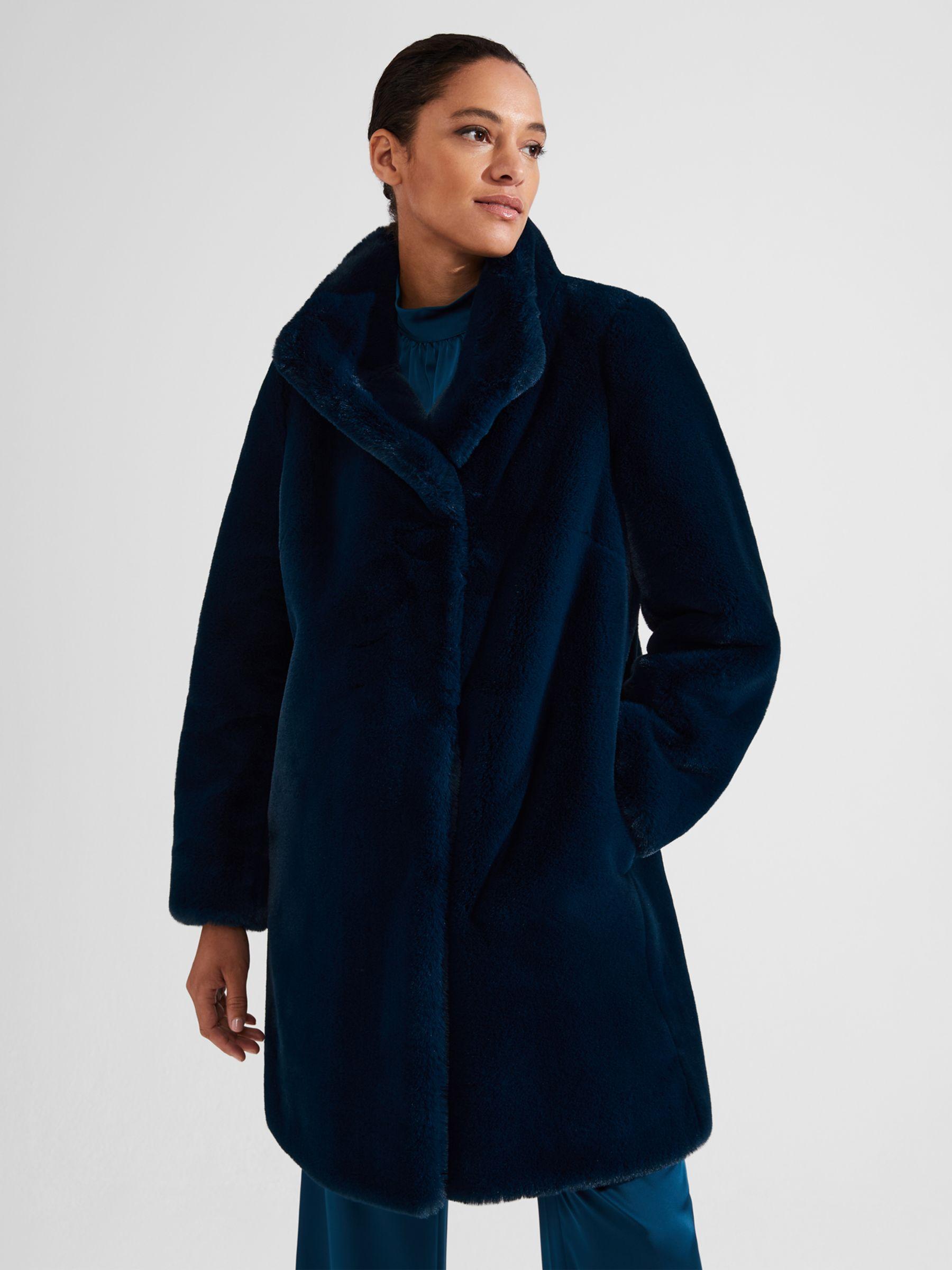 Hobbs bethany faux fur clearance coat