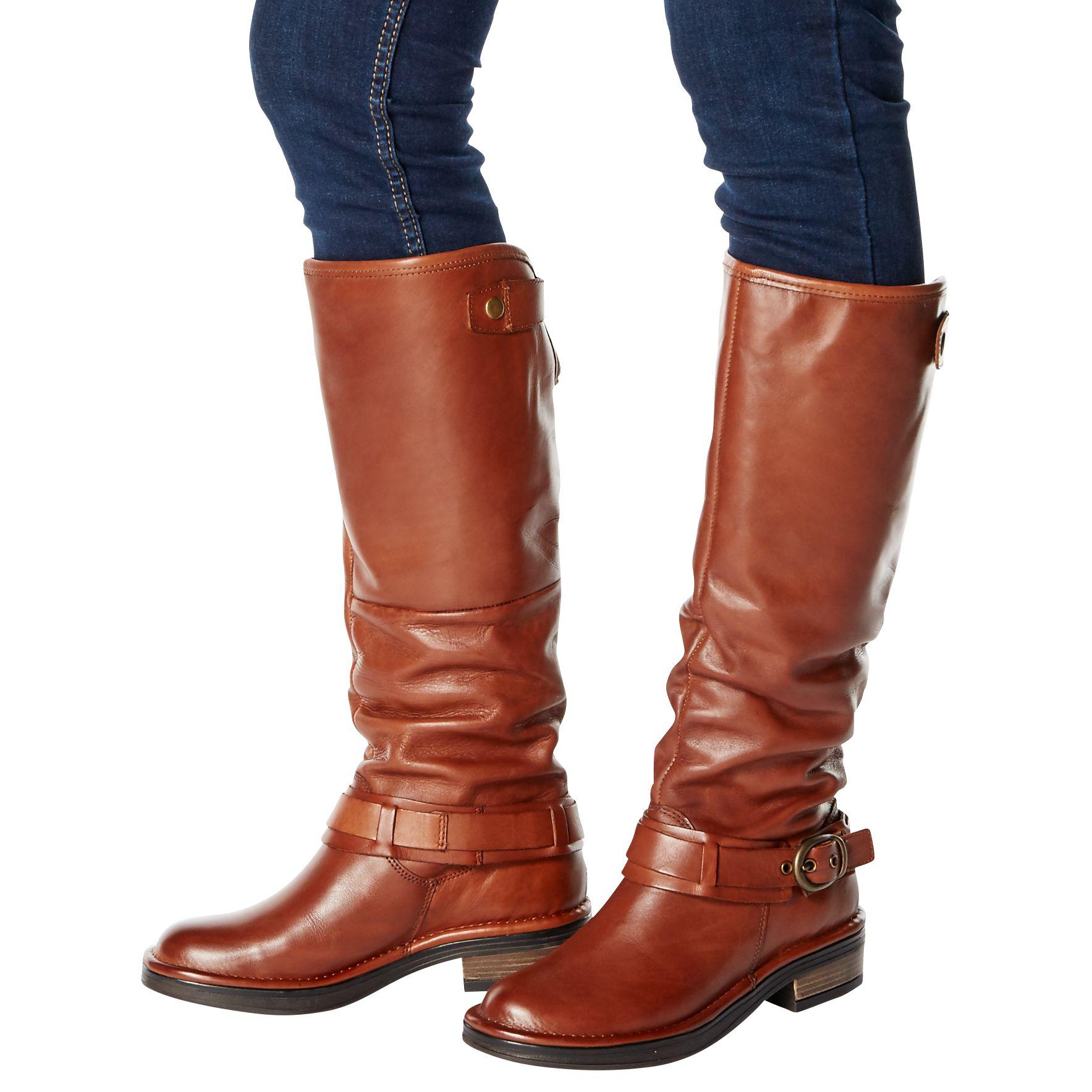 Dune Leather Torie Knee High Boots in 