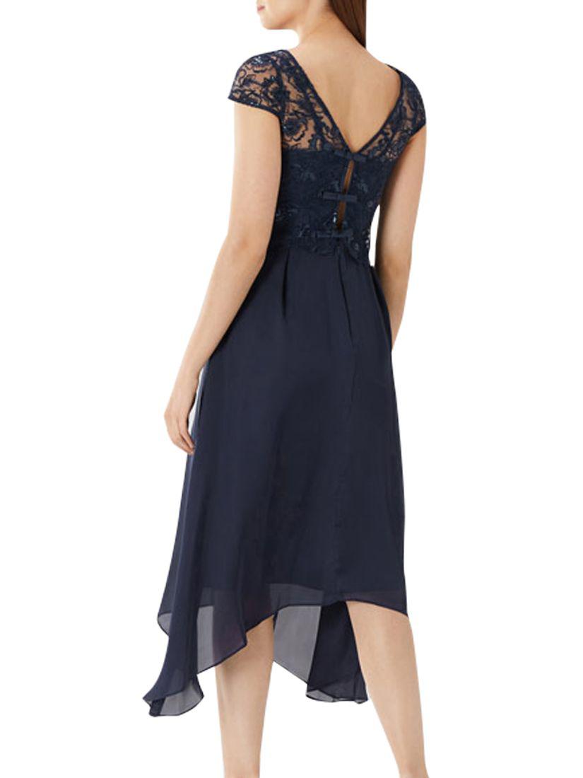 jade embroidered bodice dress