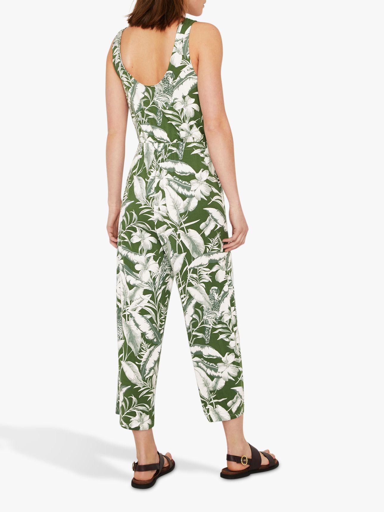 warehouse tropical jumpsuit