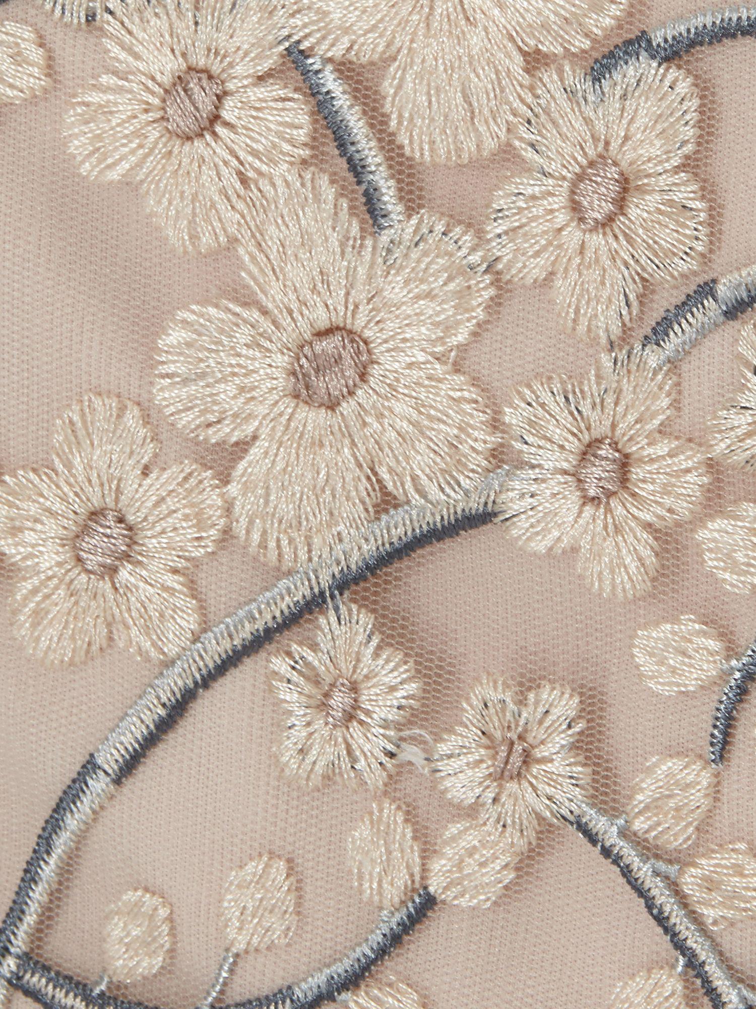 phase eight sable embroidered dress pink