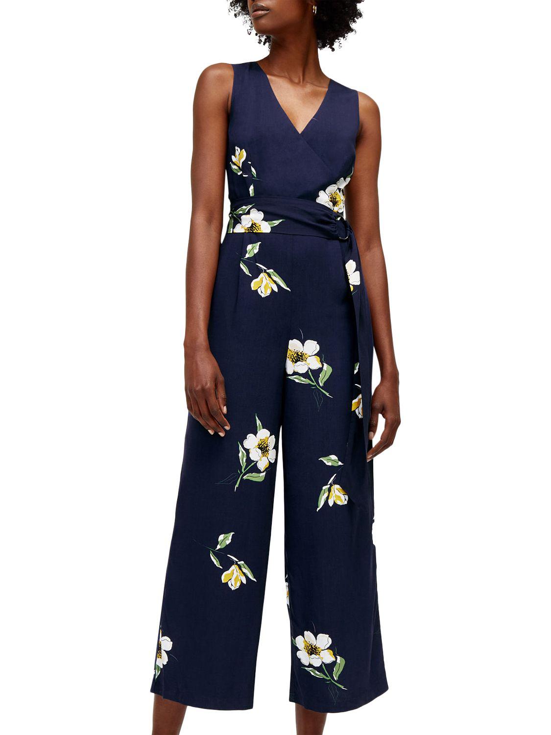 warehouse tie front jumpsuit