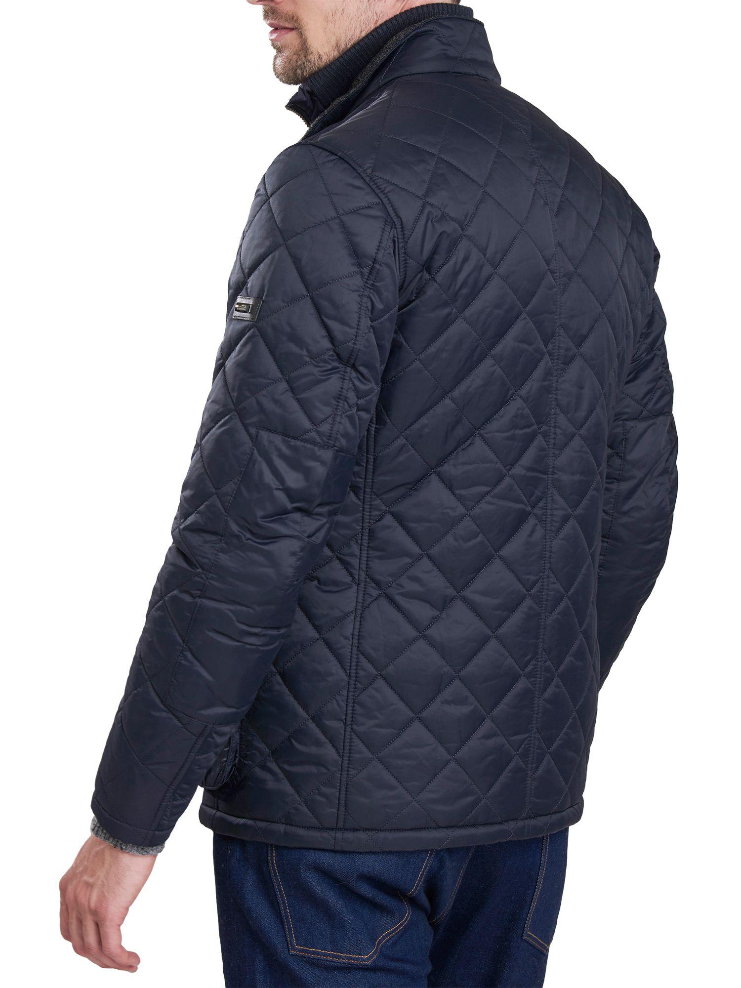 Barbour Synthetic International Windshield Quilted Jacket in Navy (Blue