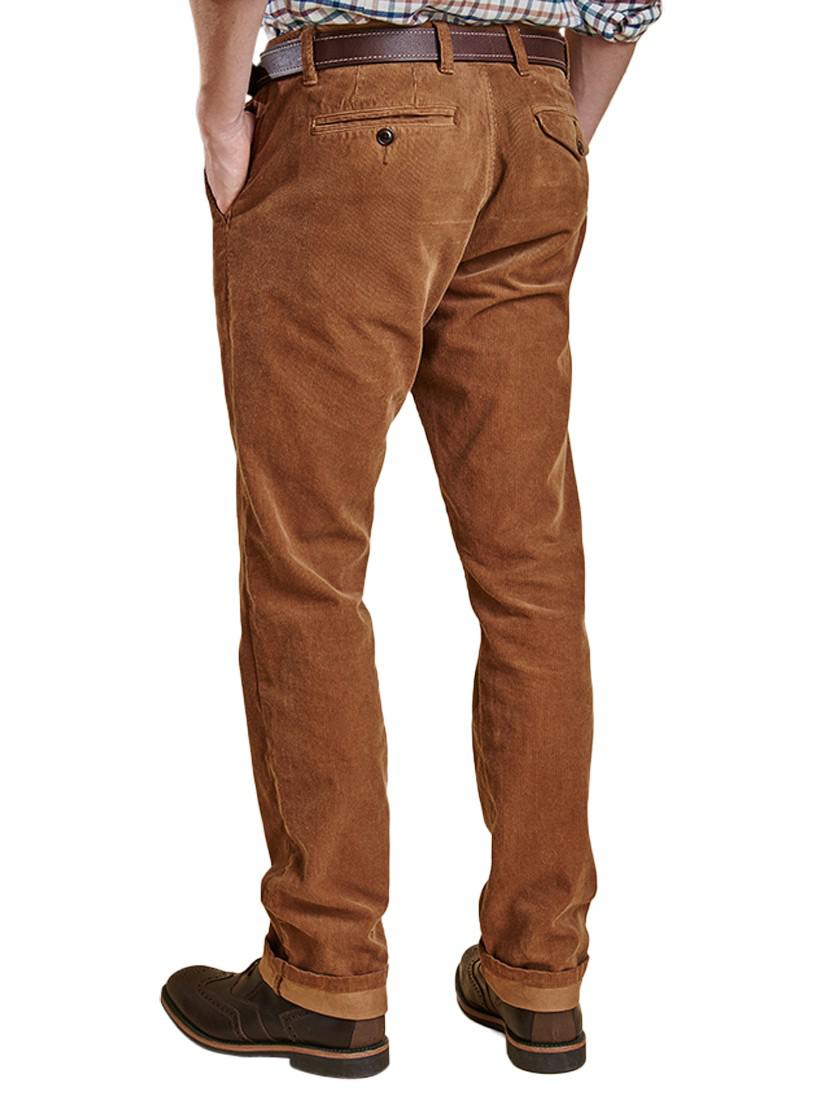 Barbour Cotton Neuston Fine Cord Trousers in Camel (Brown) for Men - Lyst