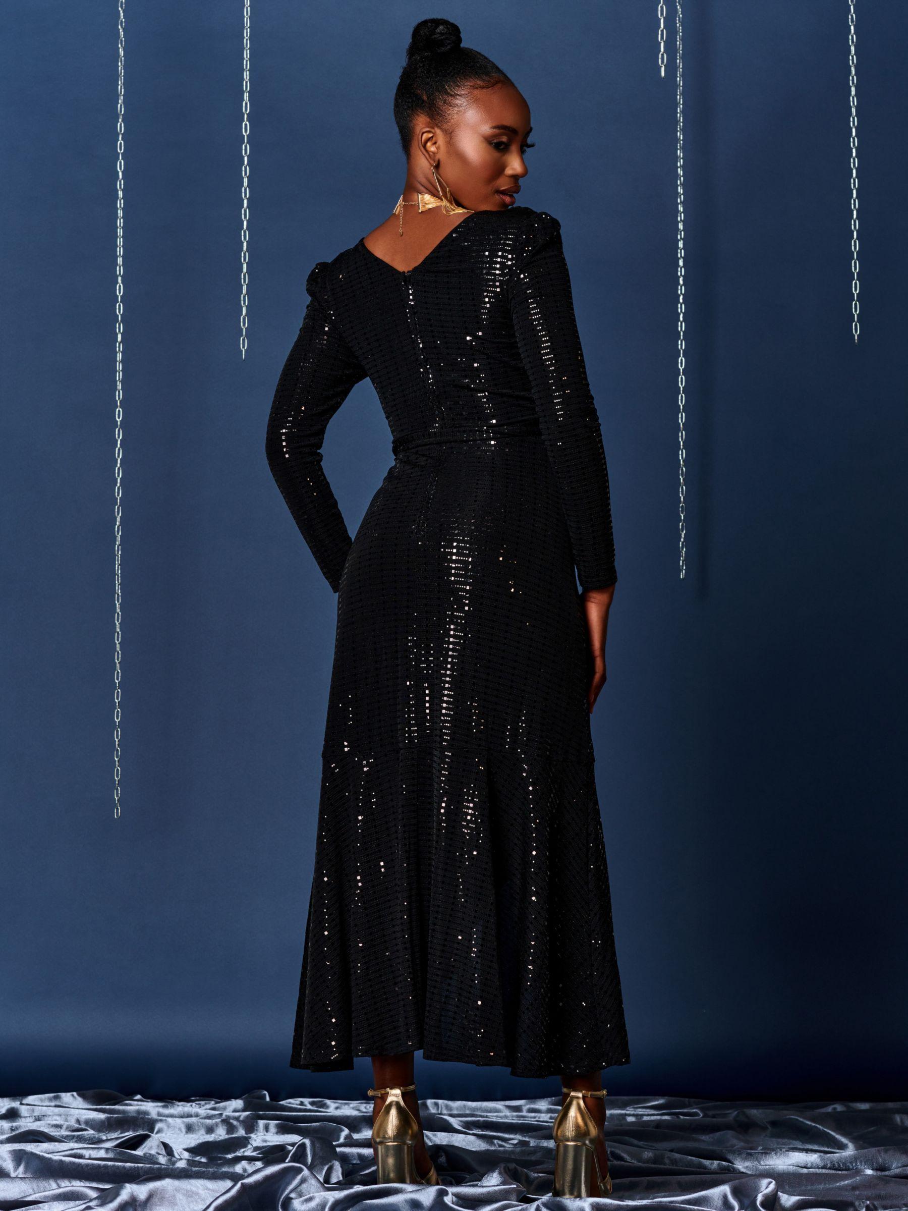 Coast jolie top sparkle maxi dress