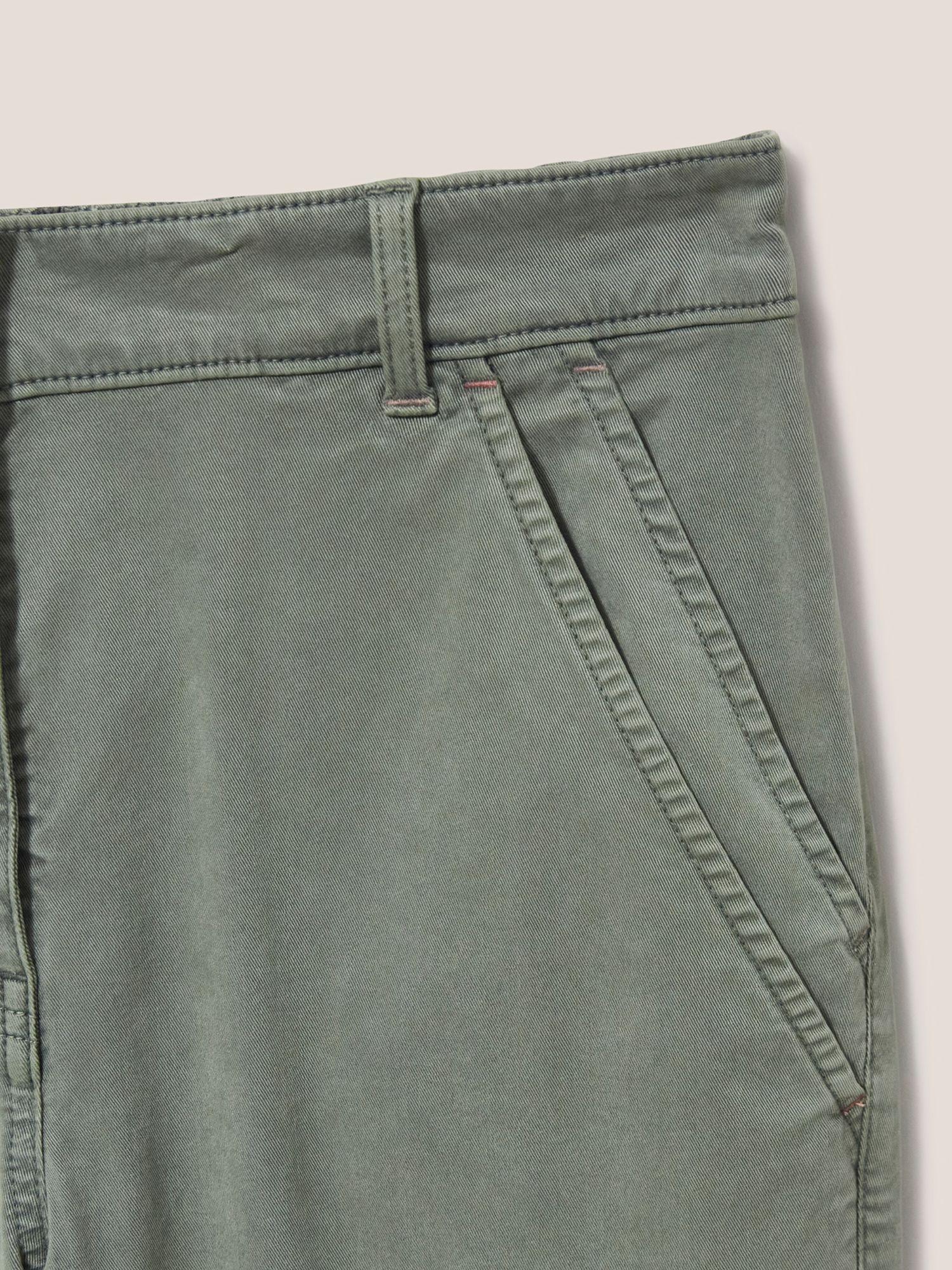 Kegworth Organic Cargo Trouser in KHAKI GREEN  White Stuff