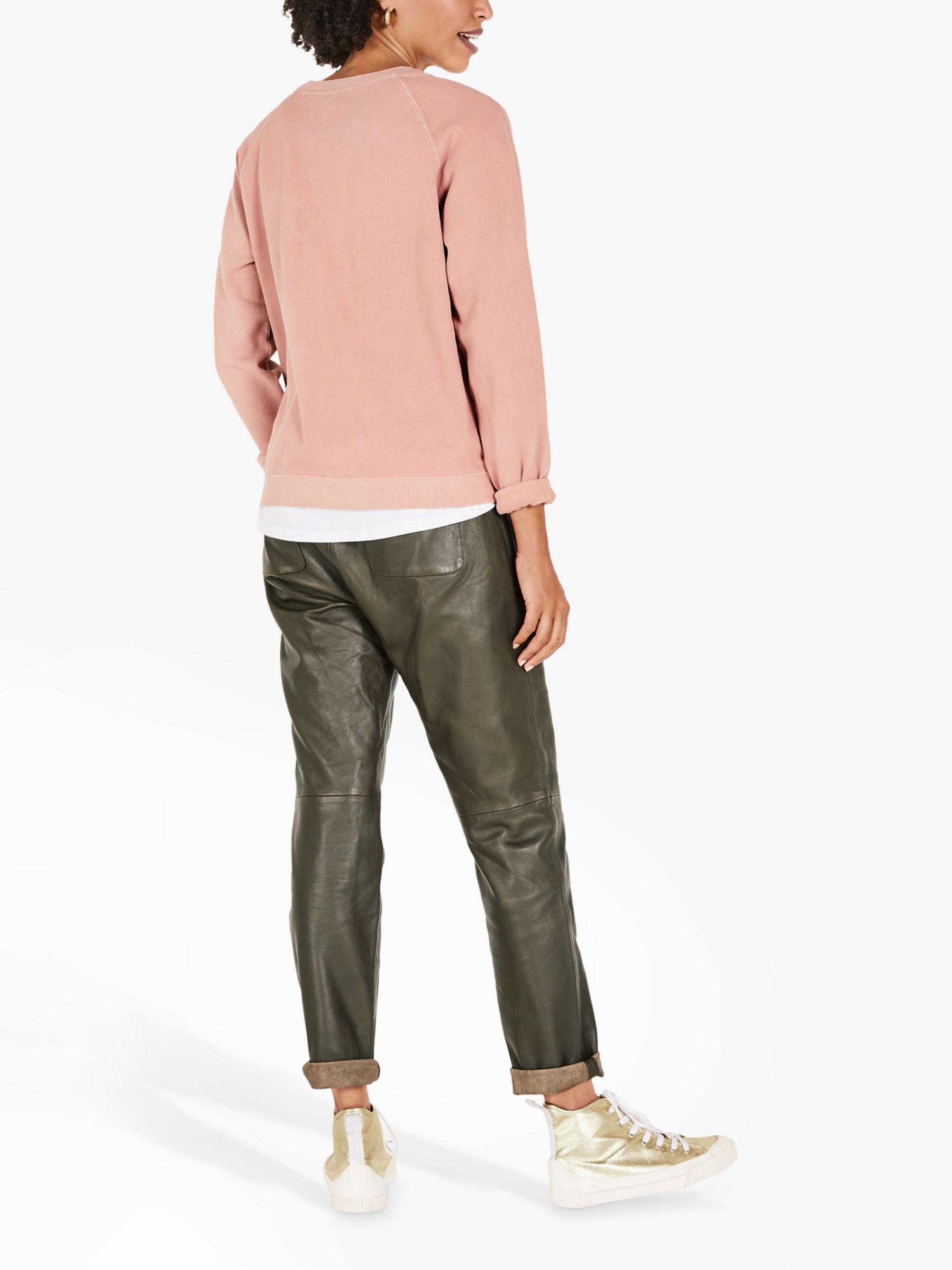 Hush Leather Joggers | Lyst UK